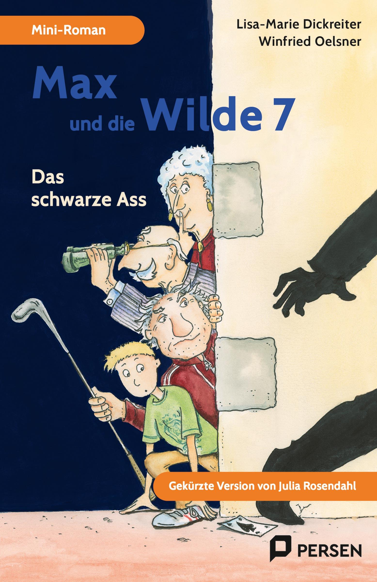 Vorderes Coverbild Max und die wilde 7 - Das schwarze Ass: Mini-Roman