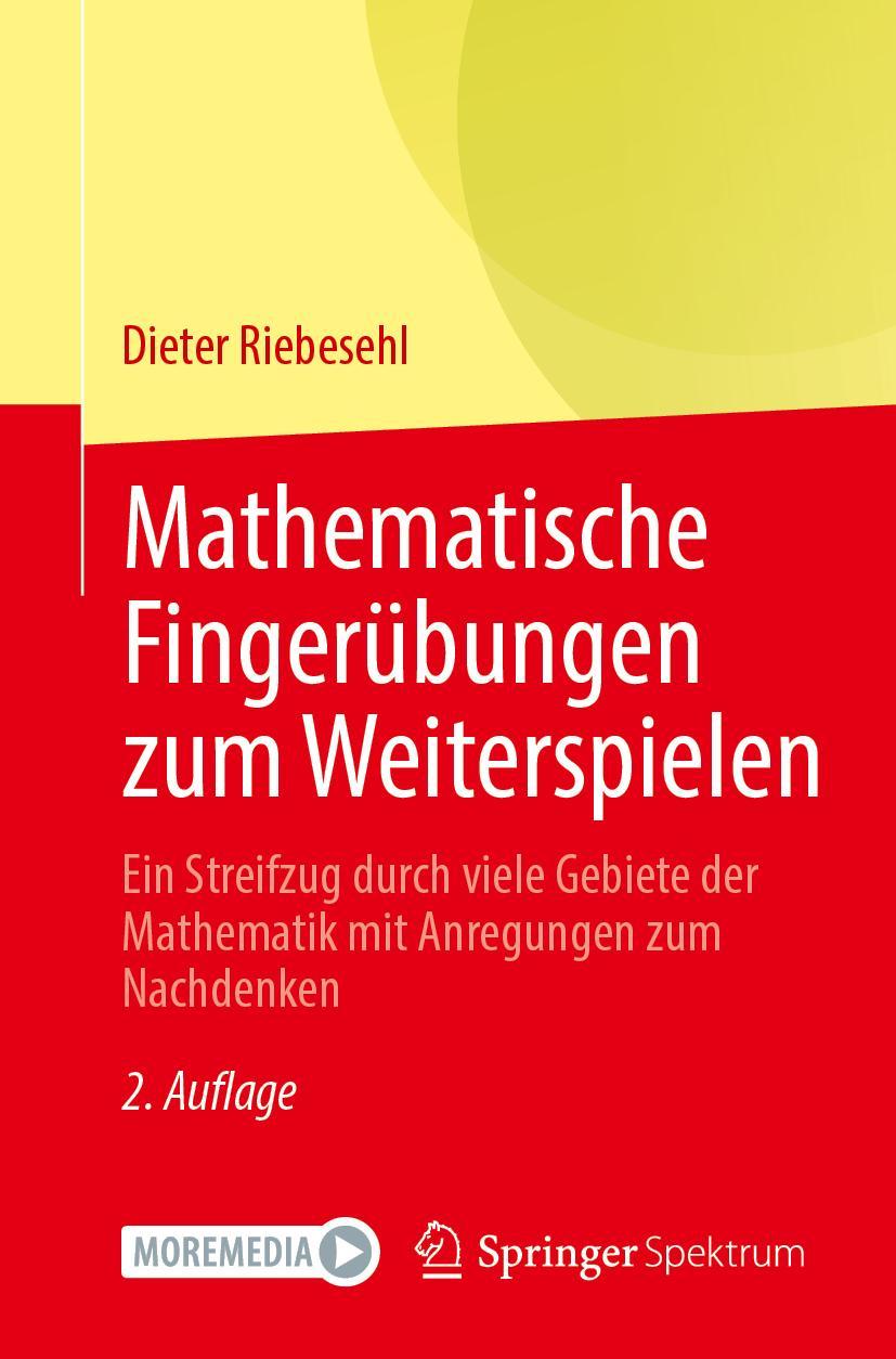 Vorderes Coverbild Mathematische Fingerübungen zum Weiterspielen