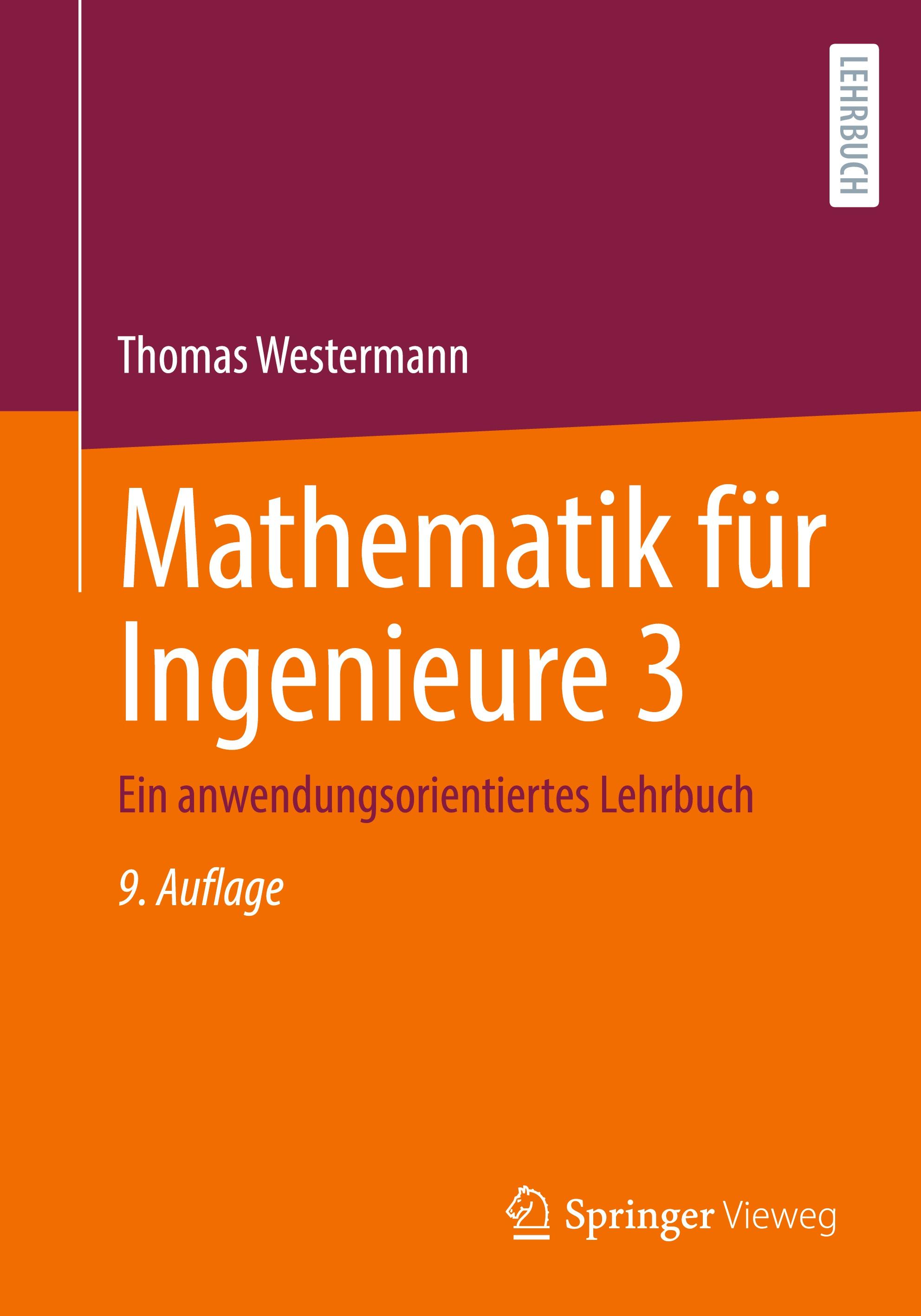 Vorderes Coverbild Mathematik für Ingenieure 3