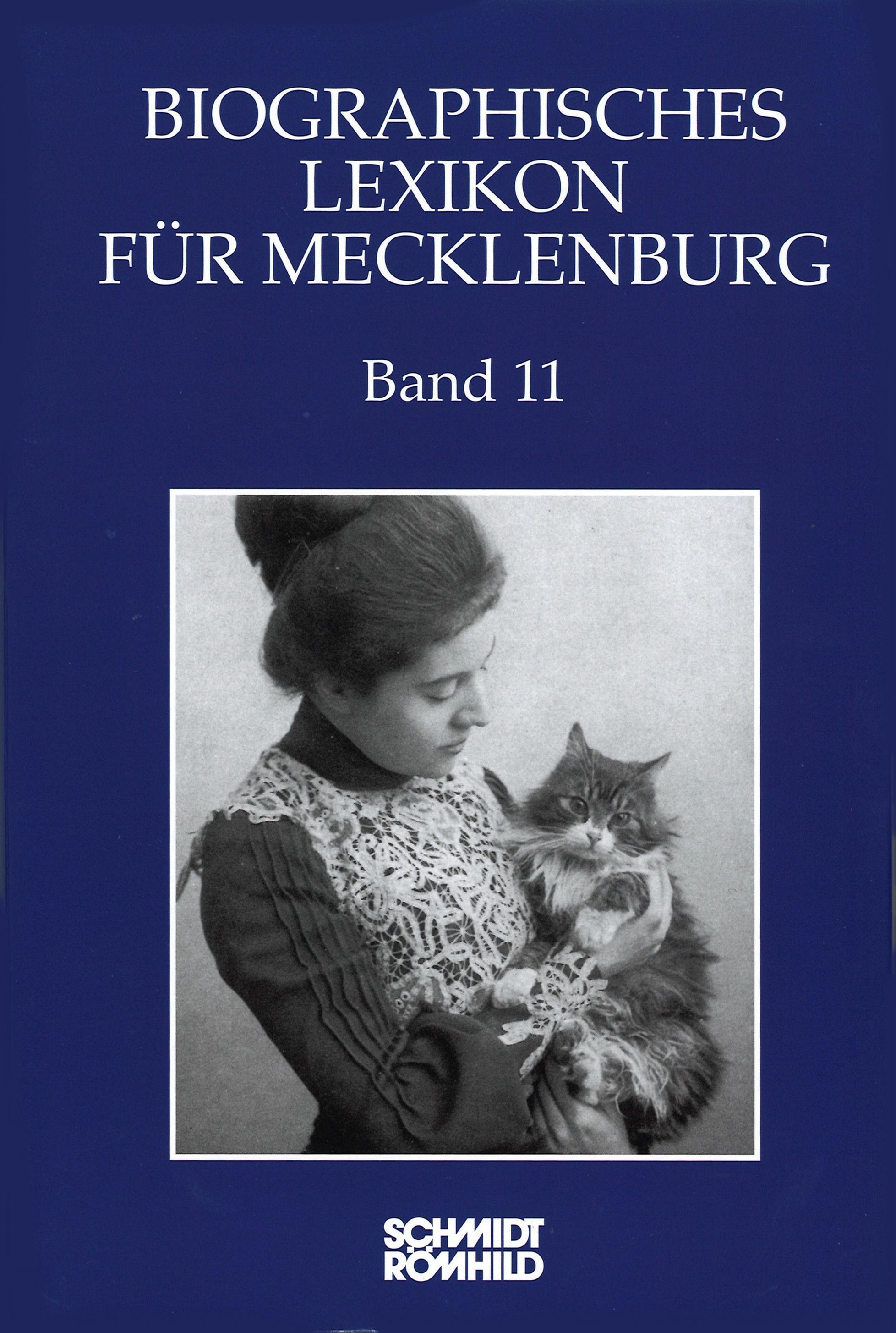 Vorderes Coverbild Biographisches Lexikon für Mecklenburg / Biographisches Lexikon für Mecklenburg Band 11