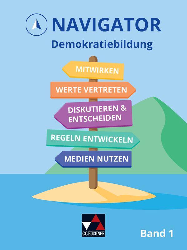 Vorderes Coverbild Navigator Demokratiebildung 1