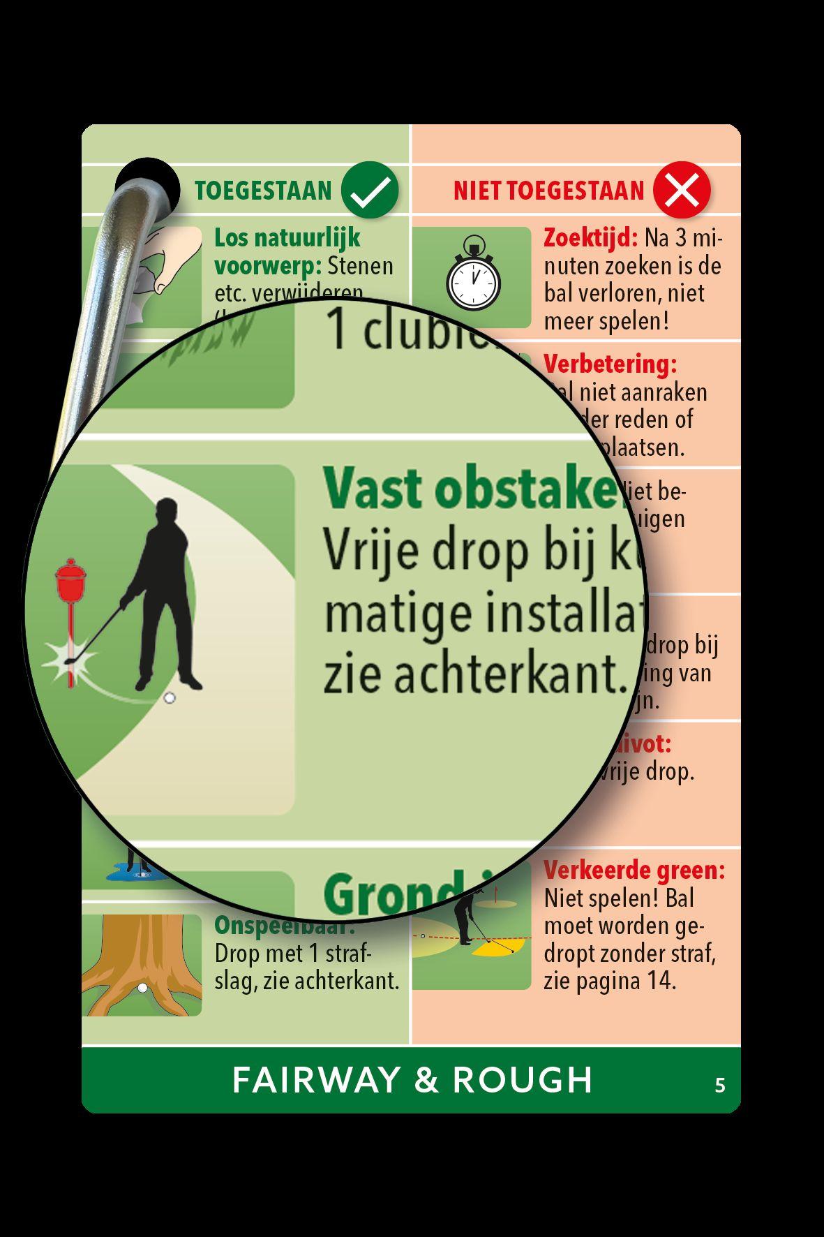 Beispielinhalt (Bild) Golfregels EXPRES