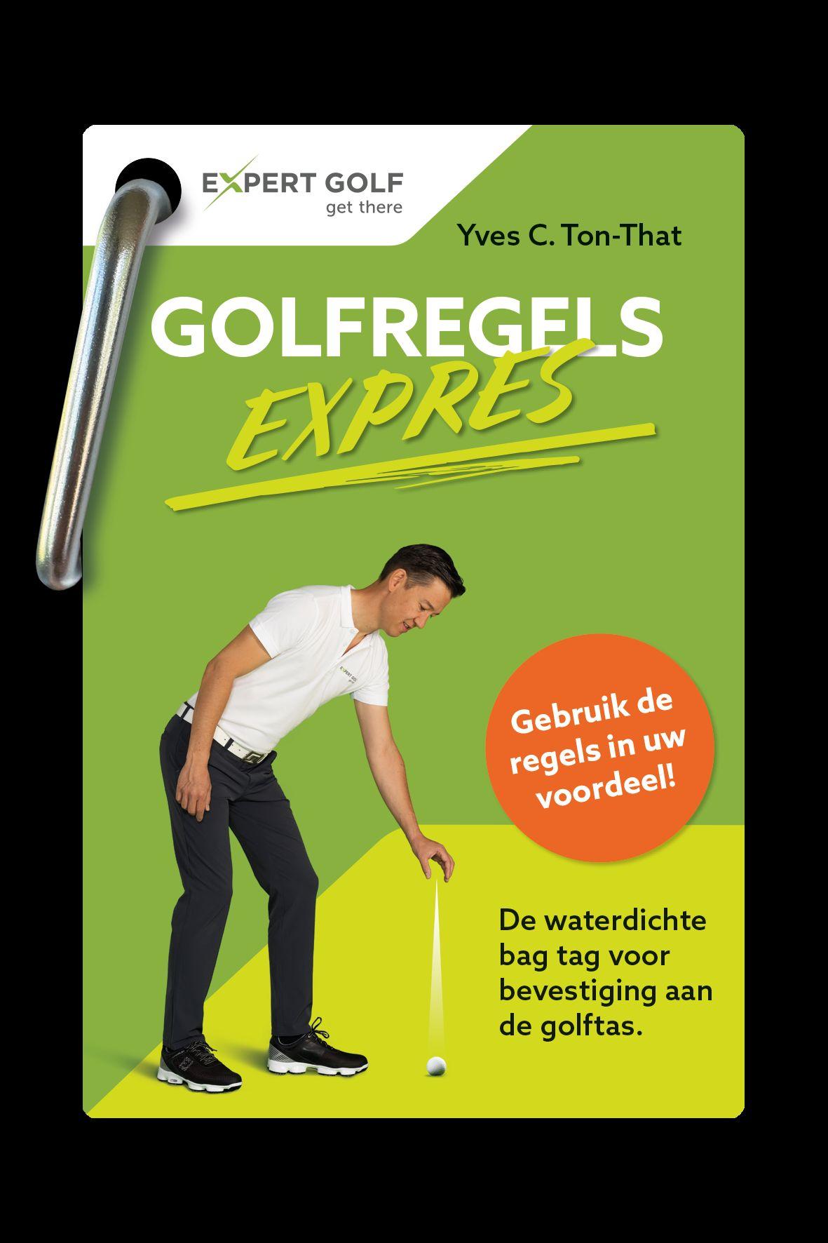 Vorderes Coverbild Golfregels EXPRES