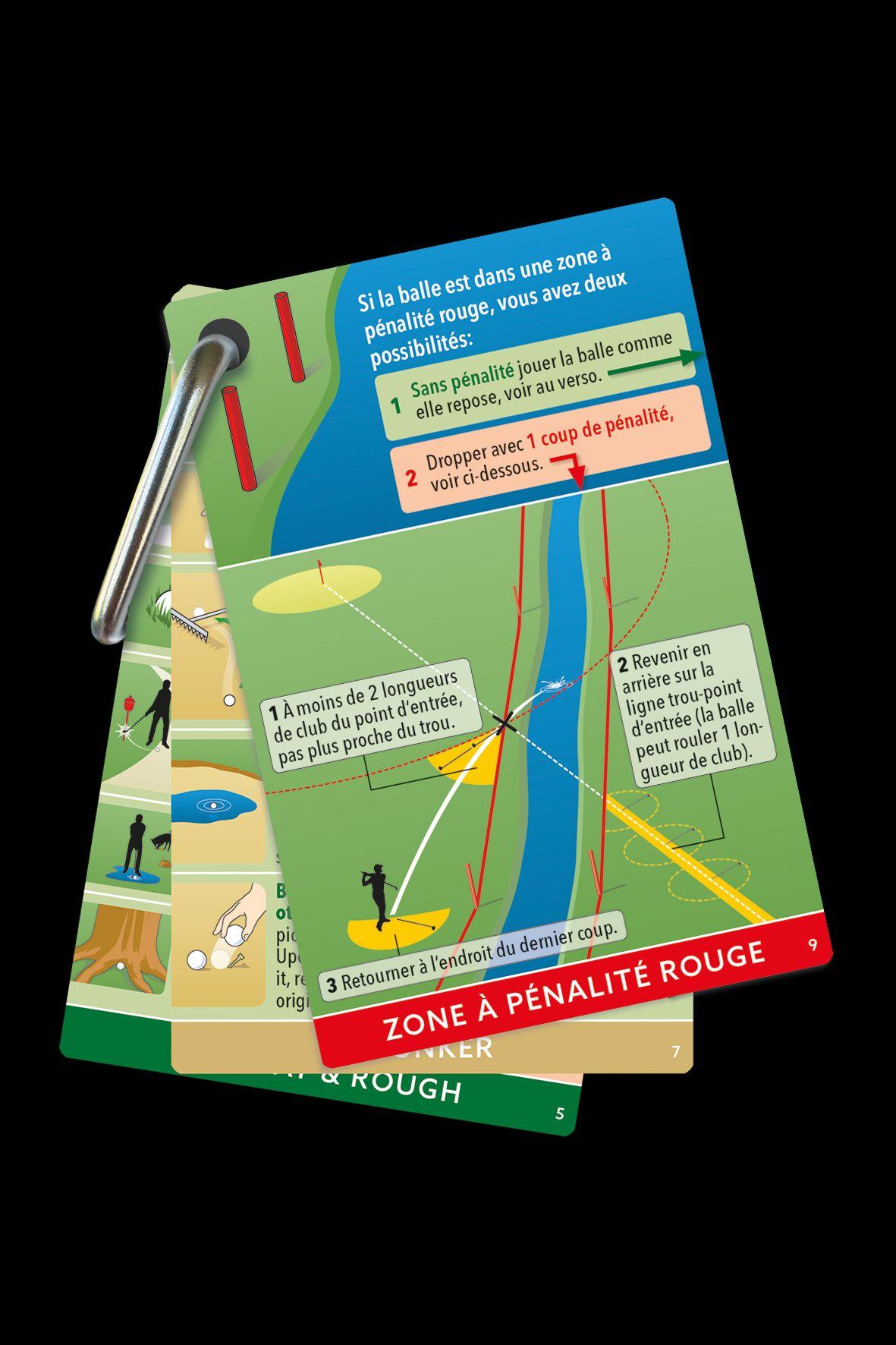 Beispielinhalt (Bild) Règles de golf EXPRESS