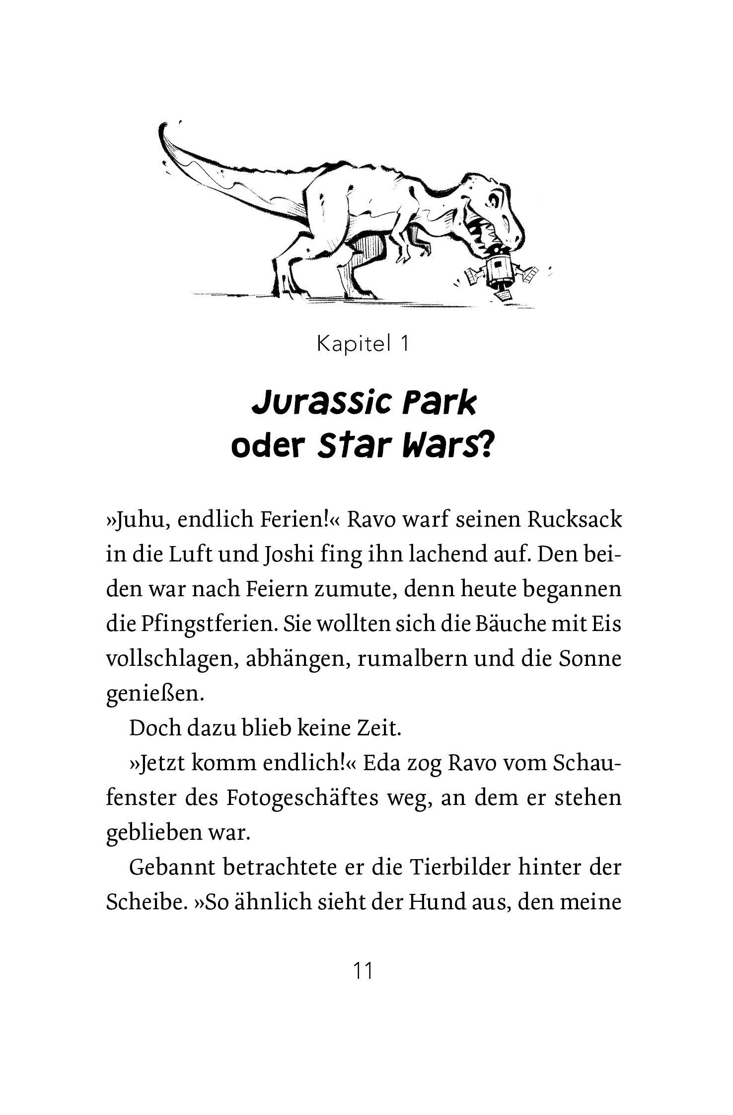 Beispielinhalt (Bild) Die Landtagskrokodile 1. Urzeitknochen in Gefahr