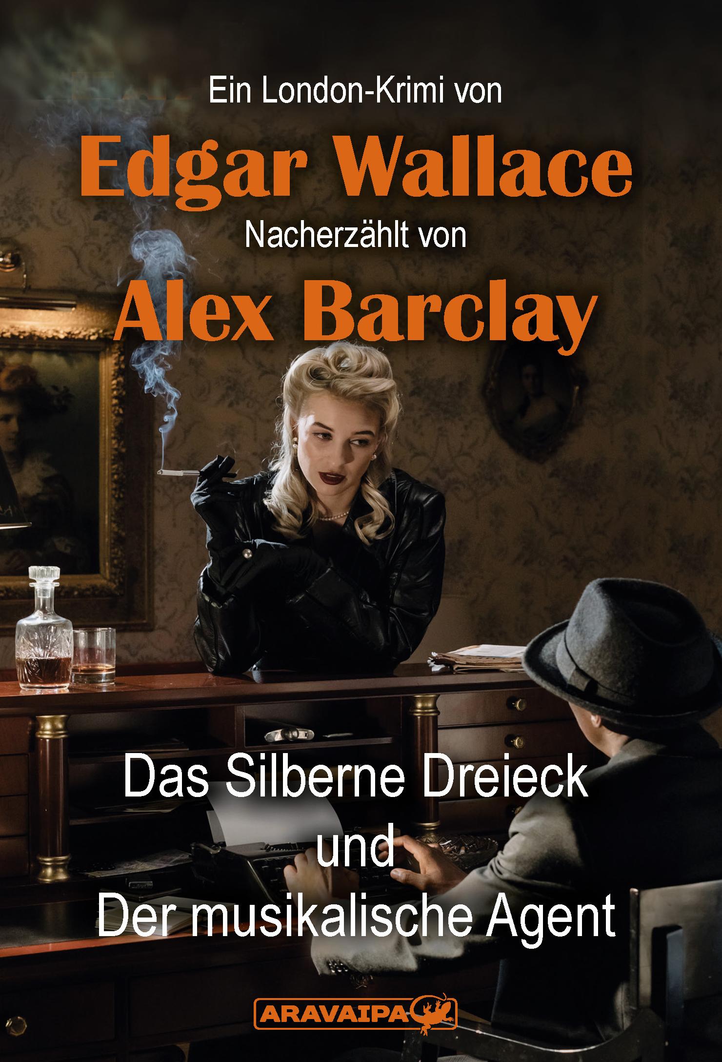 Vorderes Coverbild Das Silberne Dreieck und Der musikalische Agent