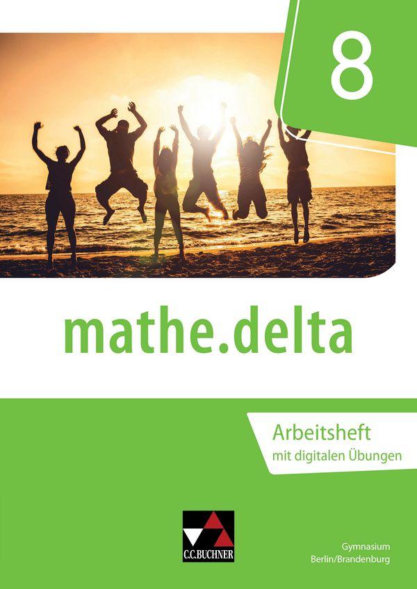 Vorderes Coverbild mathe.delta Berlin/Brandenburg AH 8 - neu