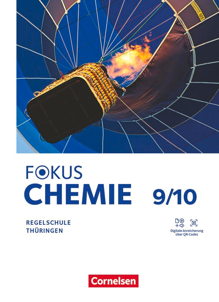Vorderes Coverbild Fokus Chemie 9./10. Schuljahr - Mittlere Schulformen - Thüringen 2025 - Schulbuch