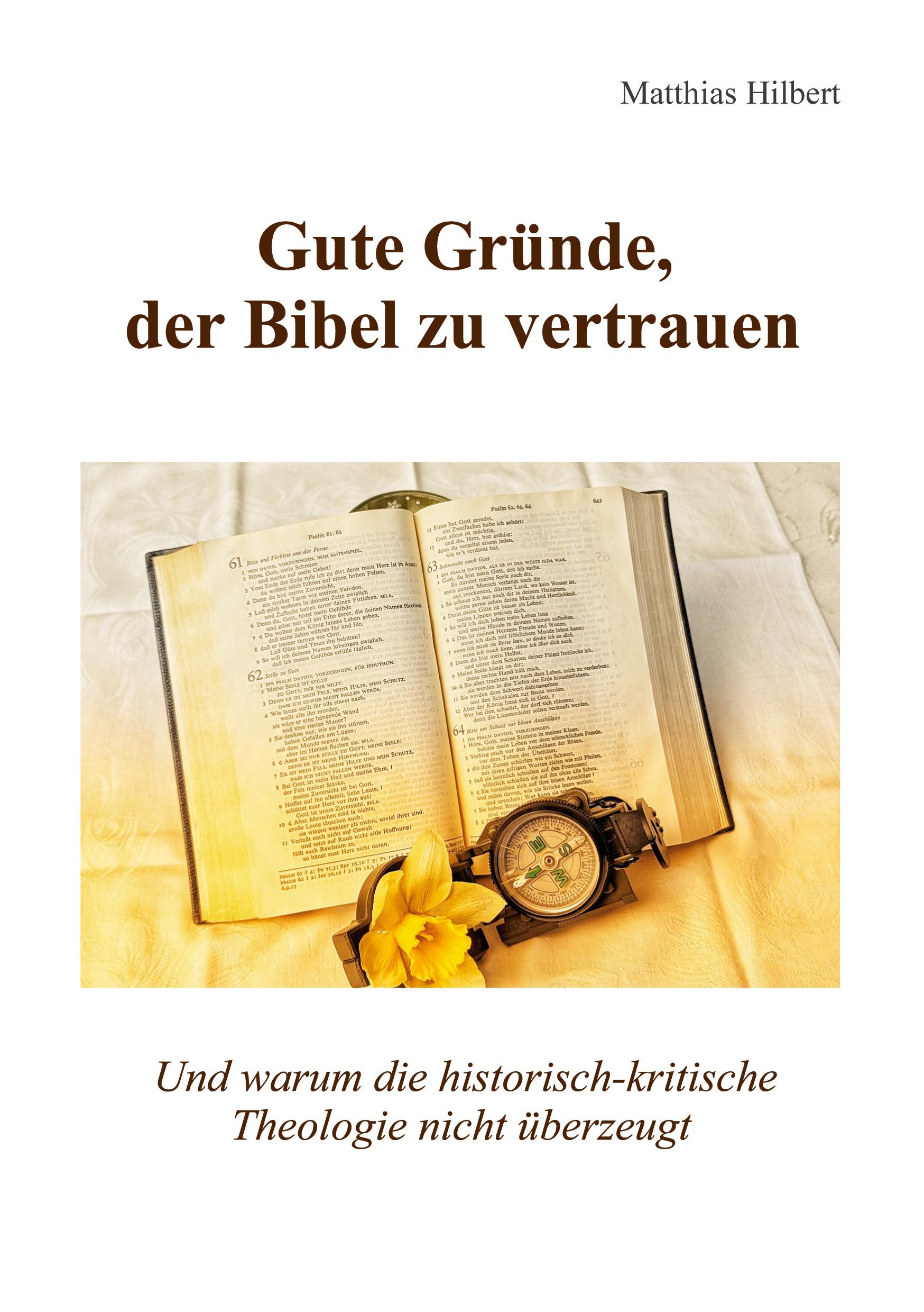 Vorderes Coverbild Gute Gründe, der Bibel zu vertrauen