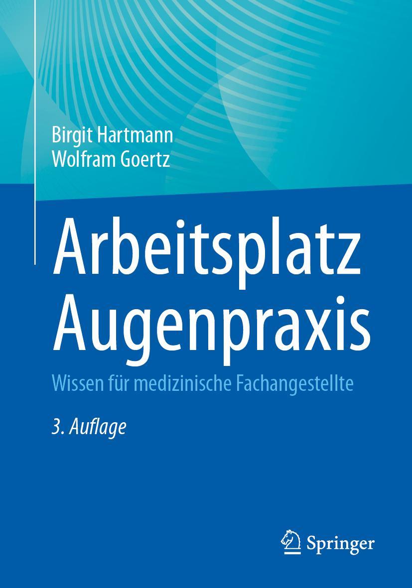 Vorderes Coverbild Arbeitsplatz Augenpraxis