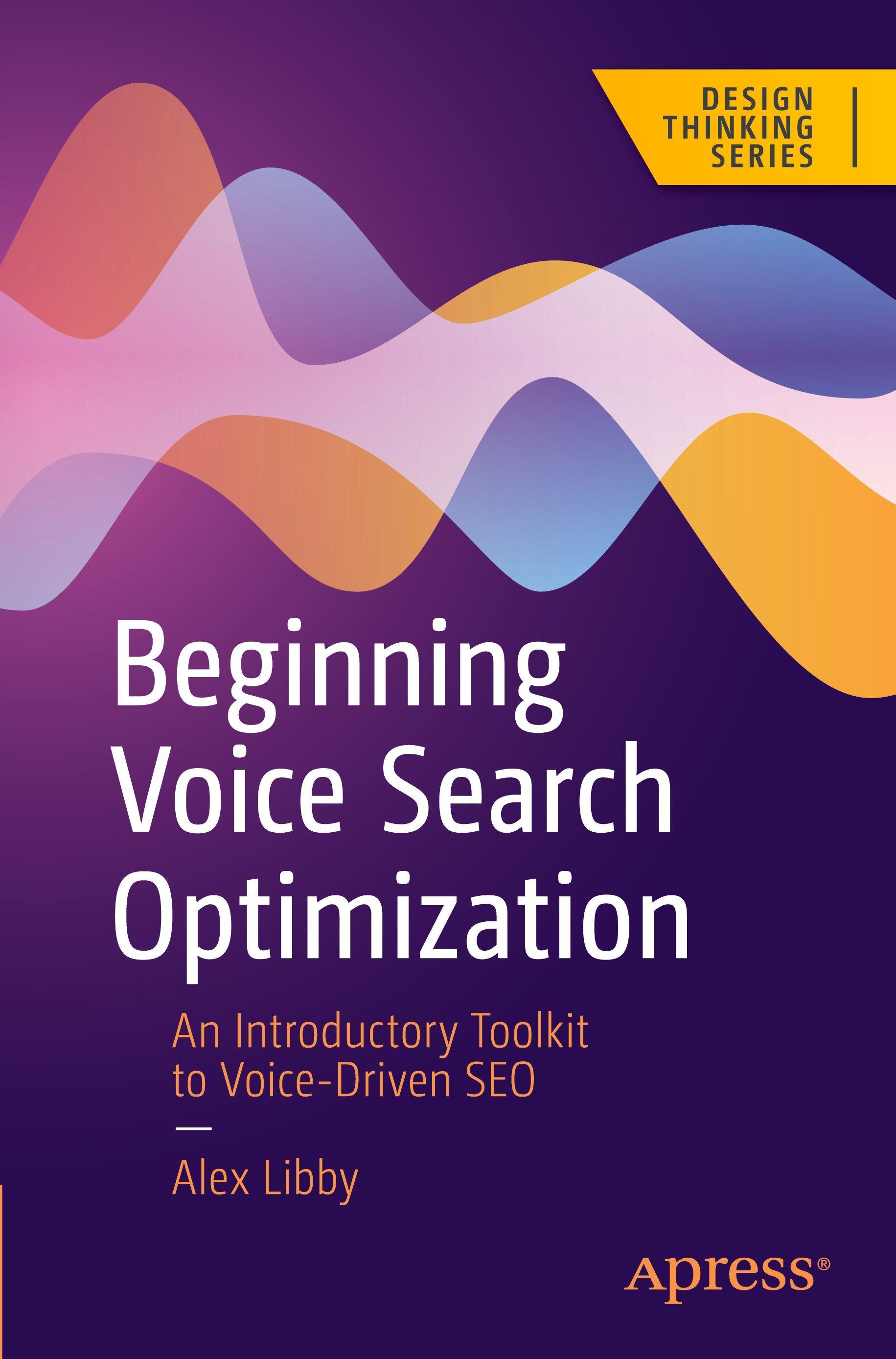 Vorderes Coverbild Beginning Voice Search Optimization