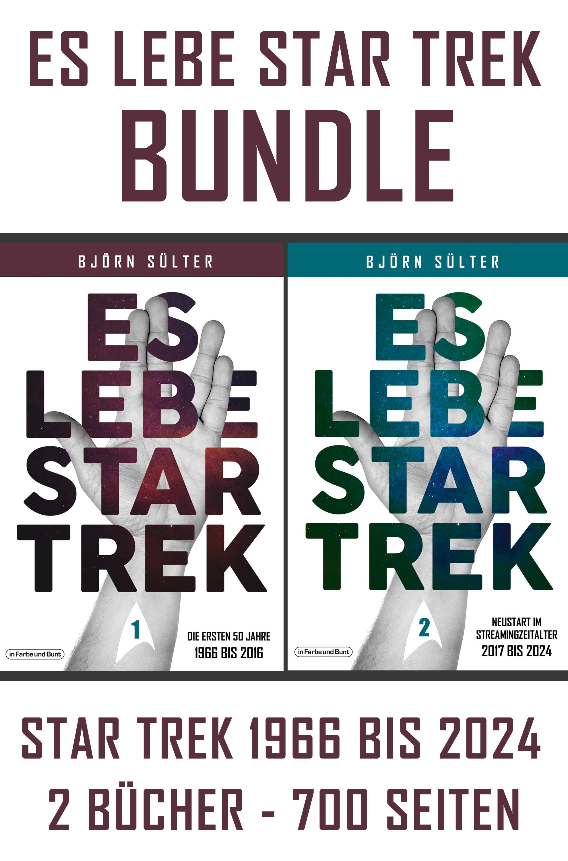 Vorderes Coverbild Es lebe Star Trek - Bundle (Band 1 und 2)