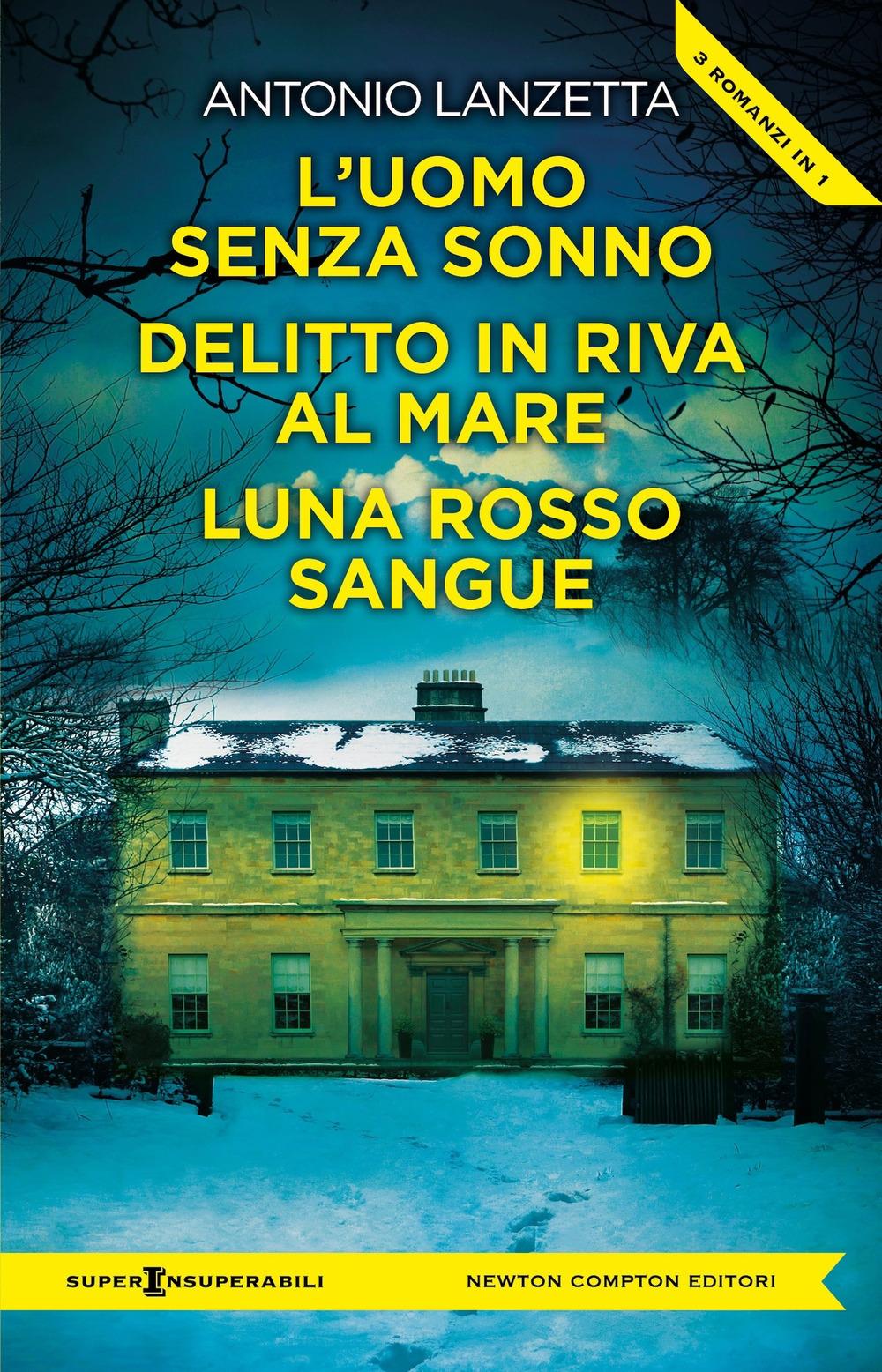 Vorderes Coverbild L' uomo senza sonno-Delitto in riva al mare-Luna rosso sangue