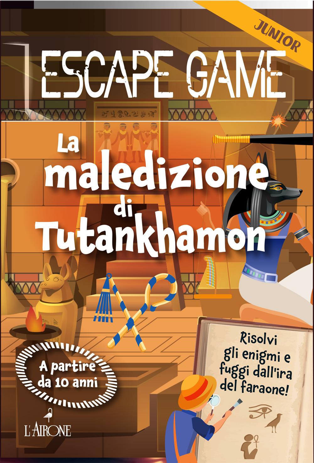 Vorderes Coverbild La maledizione di Tutankhamon. Escape game