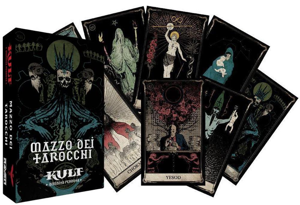 Vorderes Coverbild Kult. Mazzo dei tarocchi. Tarocchi di Kult Divinità perduta