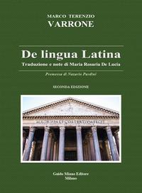 Vorderes Coverbild De lingua latina