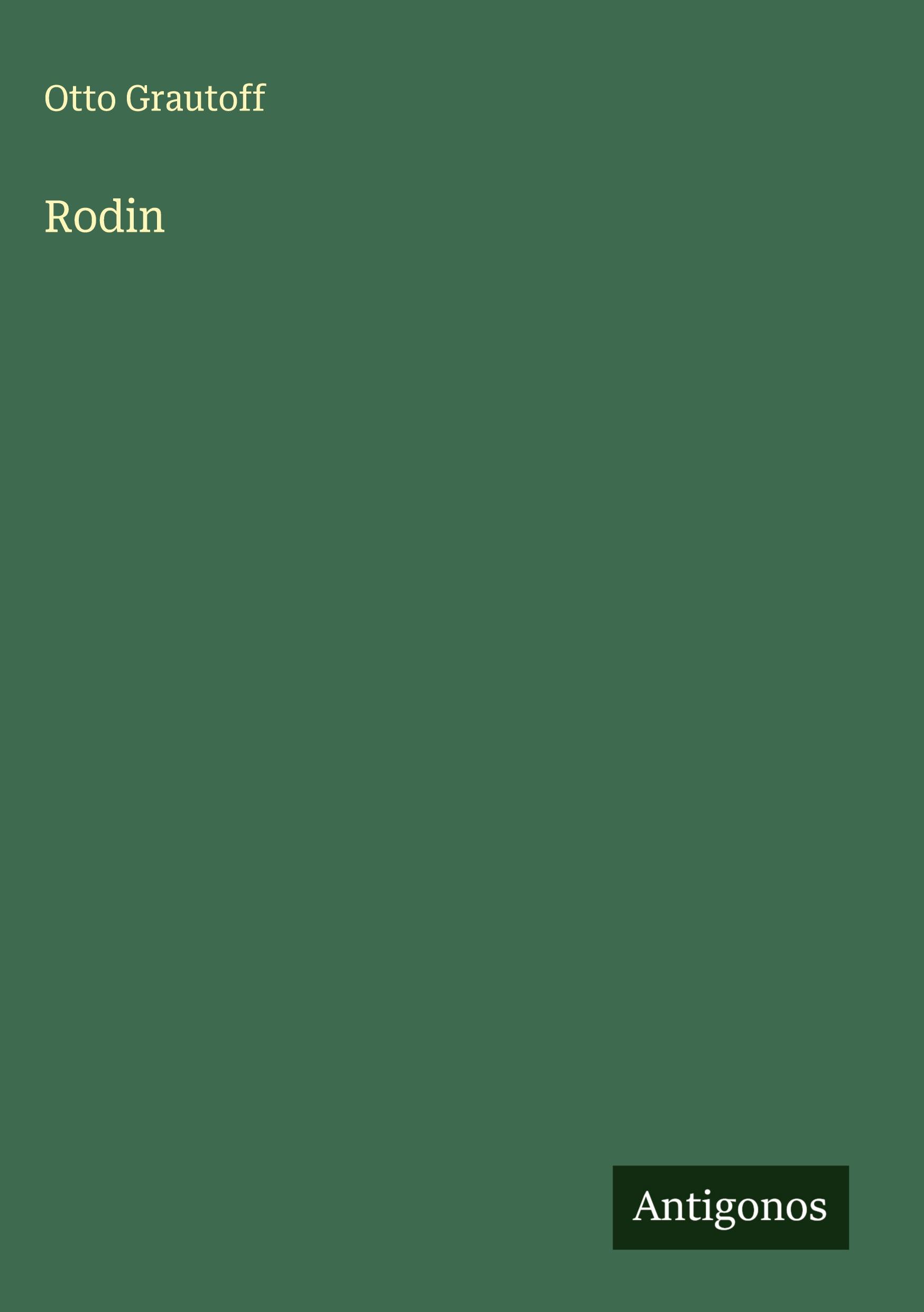 Vorderes Coverbild Rodin