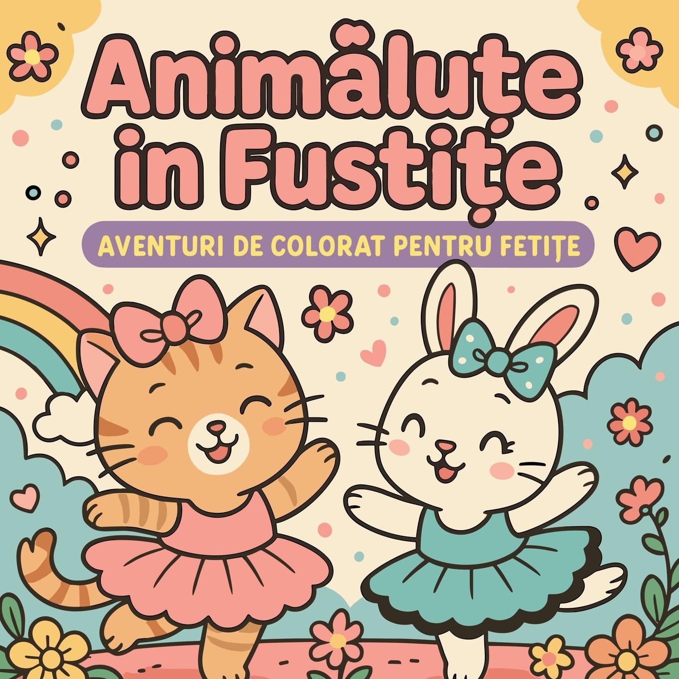 Vorderes Coverbild Anim¿lu¿e în Fusti¿e - Aventuri de Colorat pentru Feti¿e