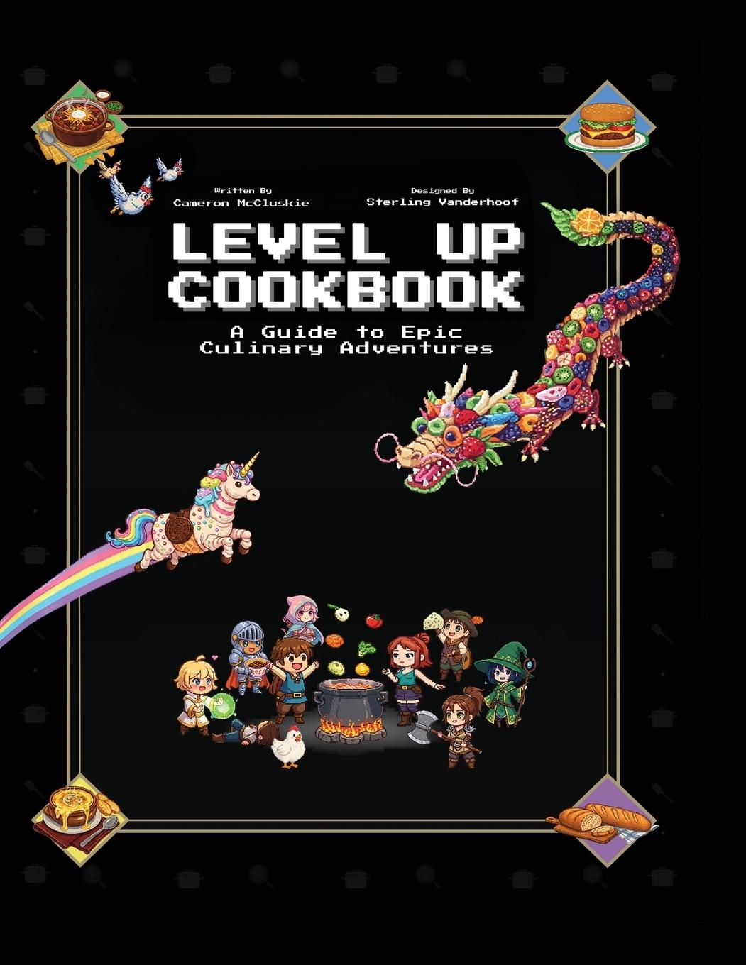 Vorderes Coverbild Level Up Cookbook