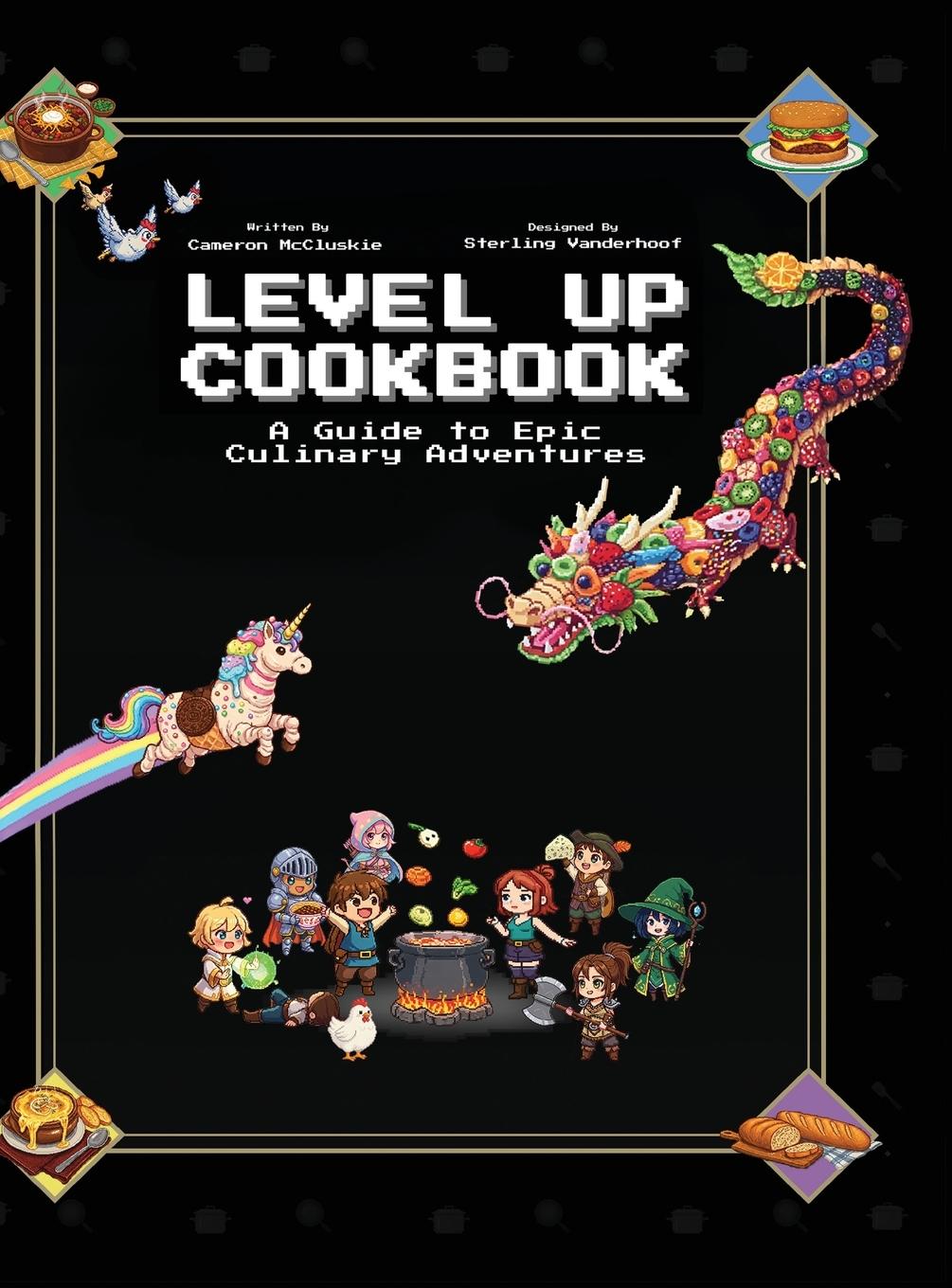 Vorderes Coverbild Level Up Cookbook