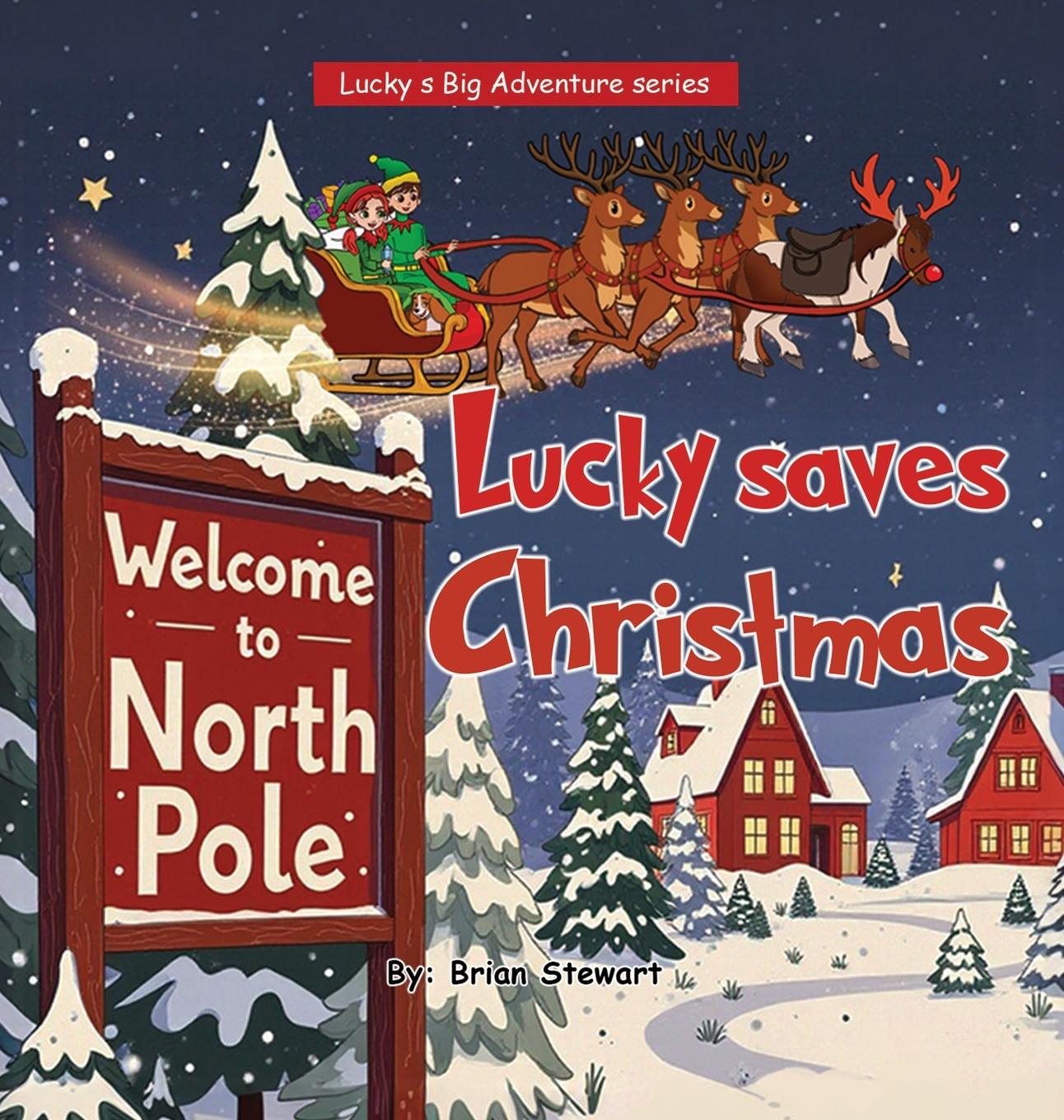 Vorderes Coverbild Lucky saves Christmas
