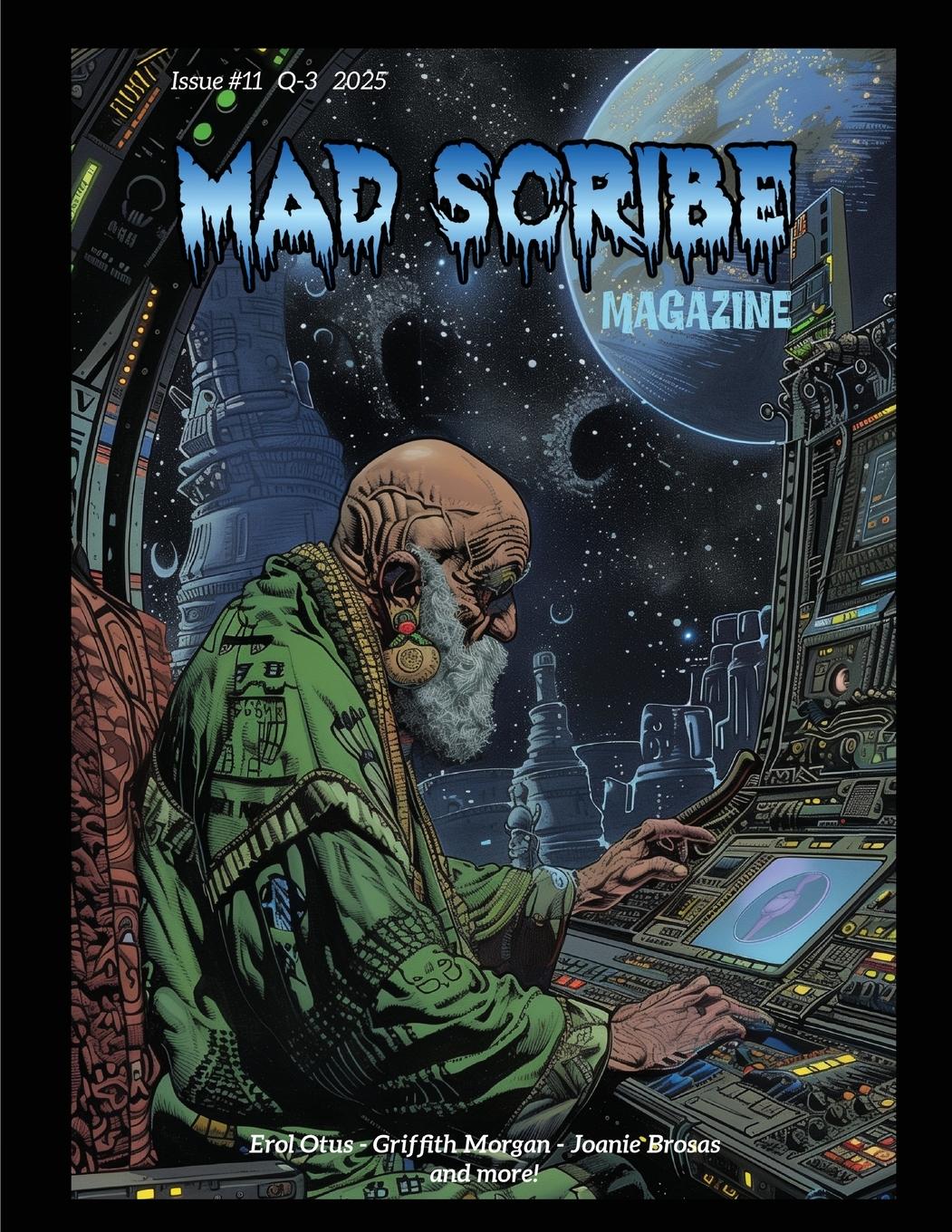 Vorderes Coverbild Mad Scribe Magazine Issue #11