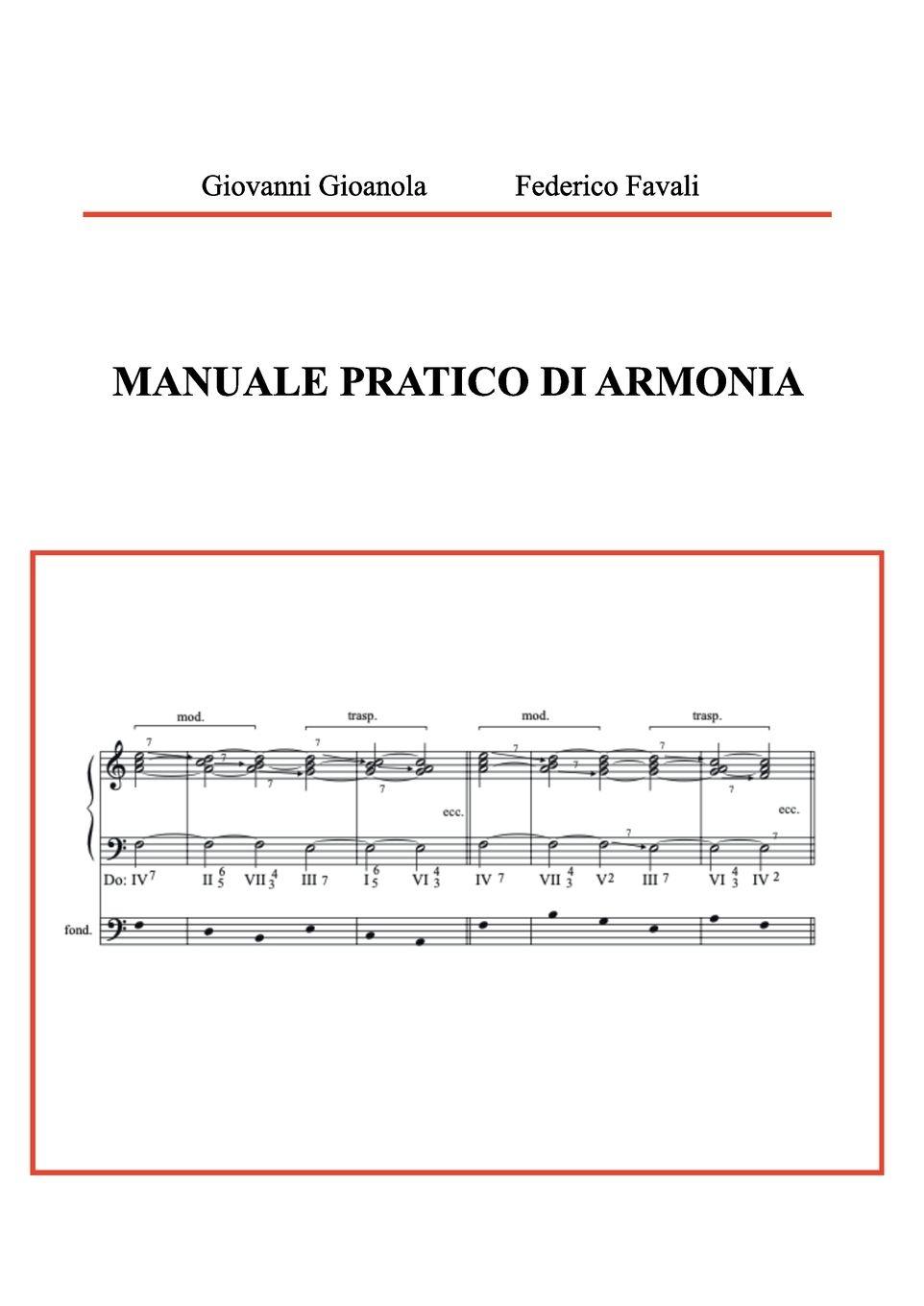 Vorderes Coverbild Manuale Pratico di Armonia