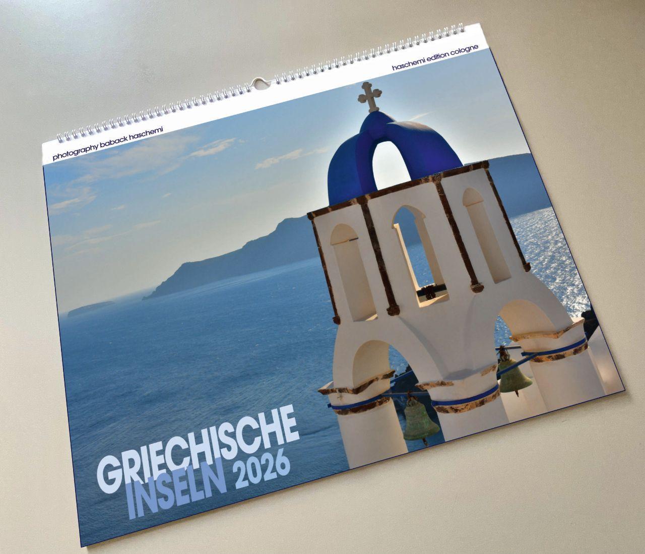 Vorderes Coverbild Griechische Inseln 2026