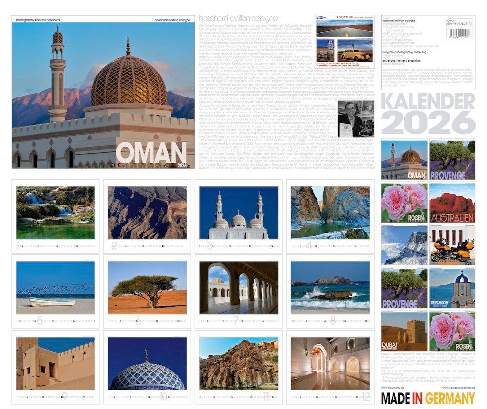 Beispielinhalt (Bild) O M A N  2026
