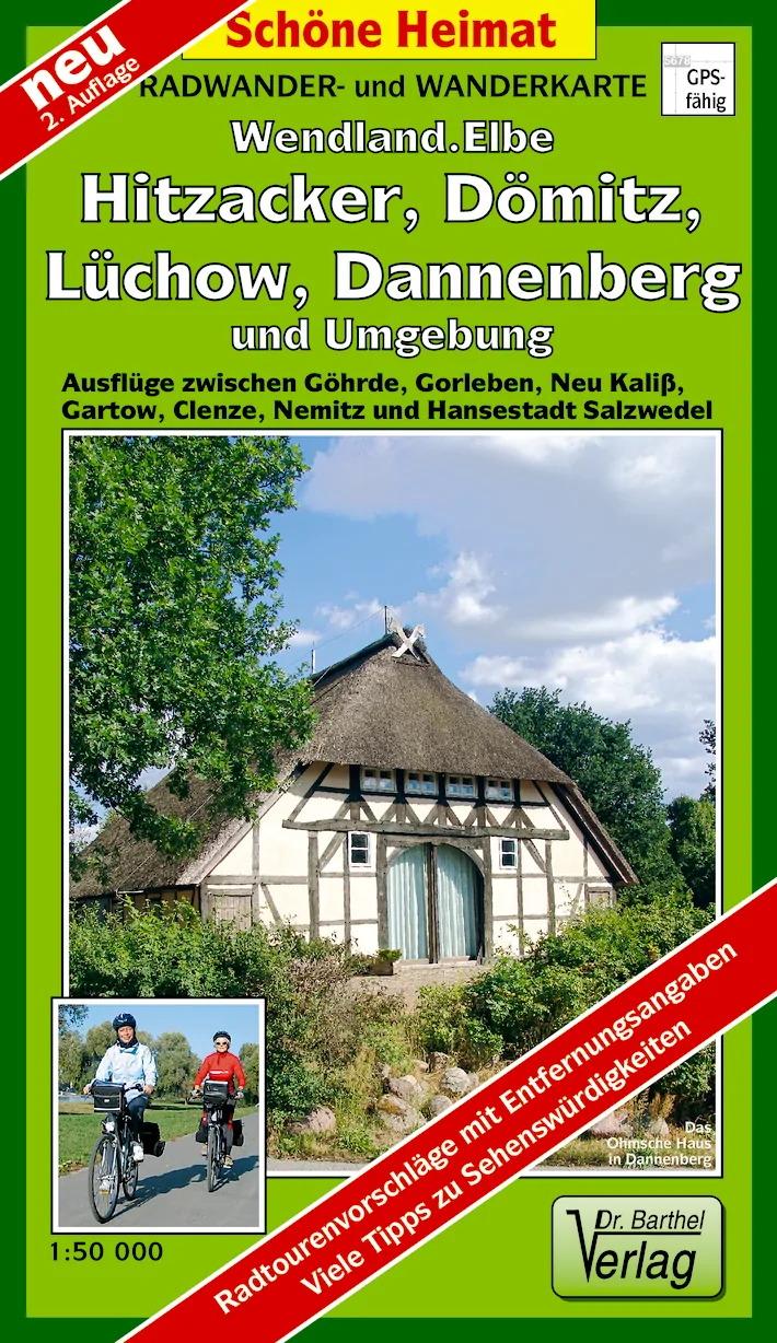 Vorderes Coverbild Radwander- und Wanderkarte Wendland.Elbe. Hitzacker, Dömitz, Lüchow, Dannenberg und Umgebung 1: 50 000