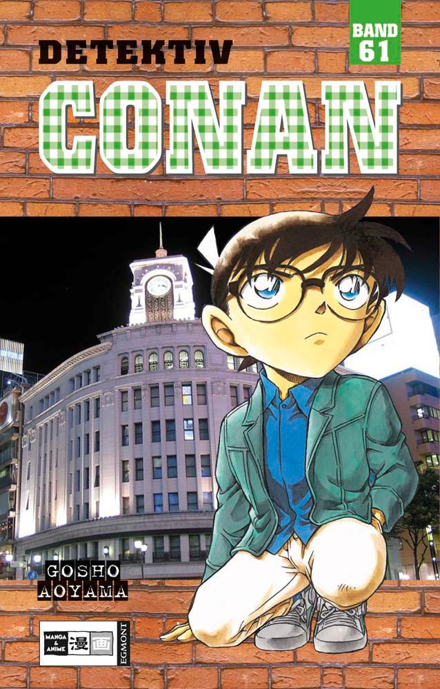 Vorderes Coverbild Detektiv Conan 61
