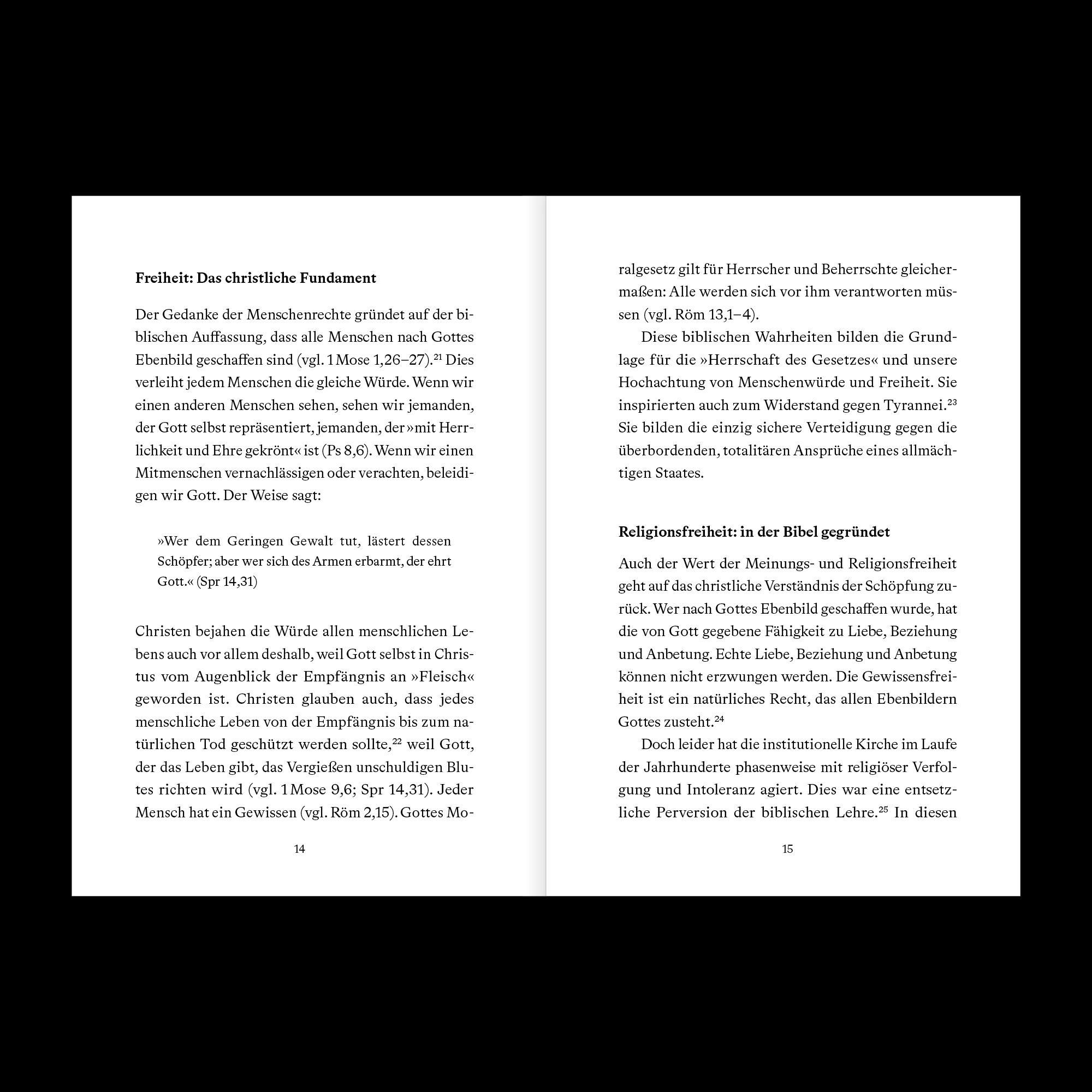 Beispielinhalt (Bild) Ist das Christentum schlecht für die Welt?