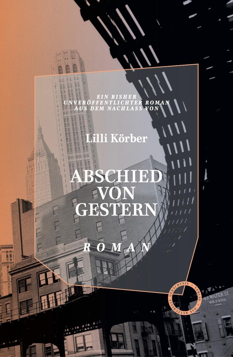 Vorderes Coverbild Abschied Von Gestern