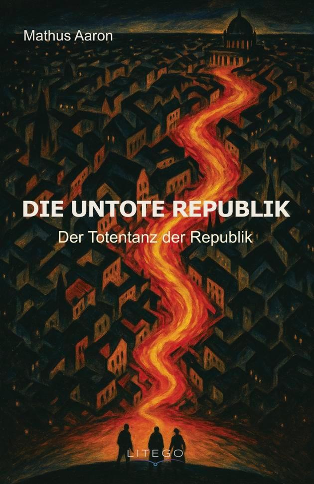Vorderes Coverbild Die Untote Republik - Der Totentanz der Republik