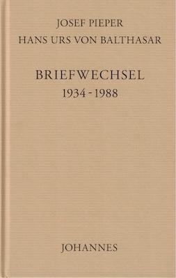 Vorderes Coverbild Briefwechsel 1934-1988