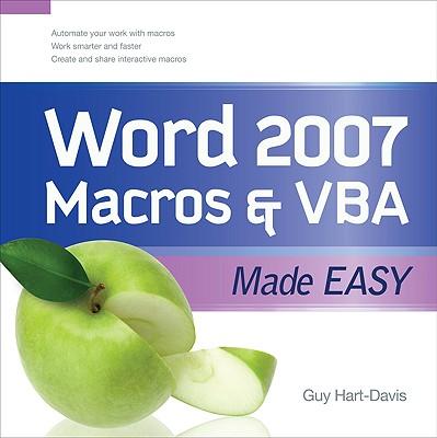 Vorderes Coverbild Word 2007 Macros & VBA Made Easy