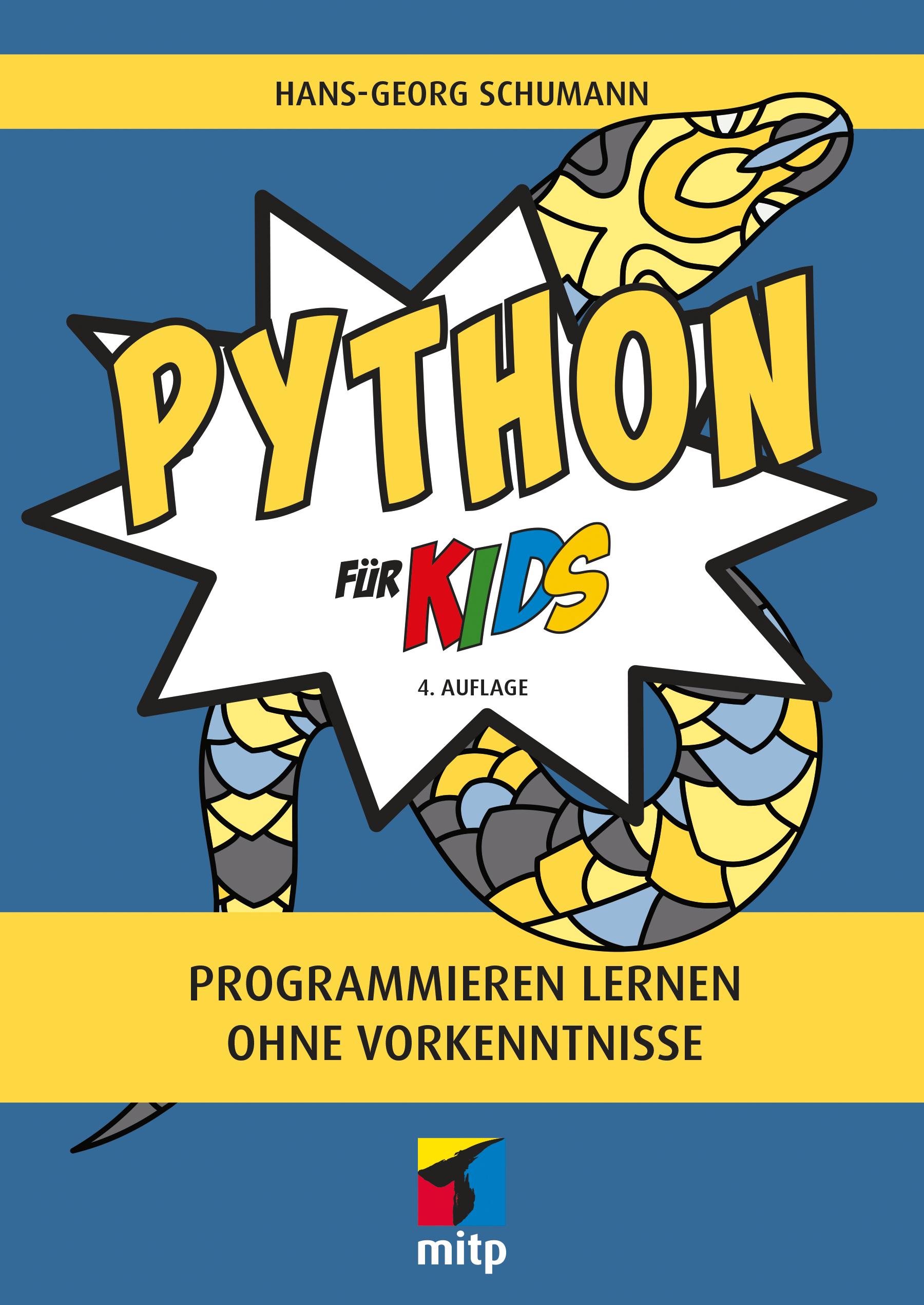 Vorderes Coverbild Python für Kids