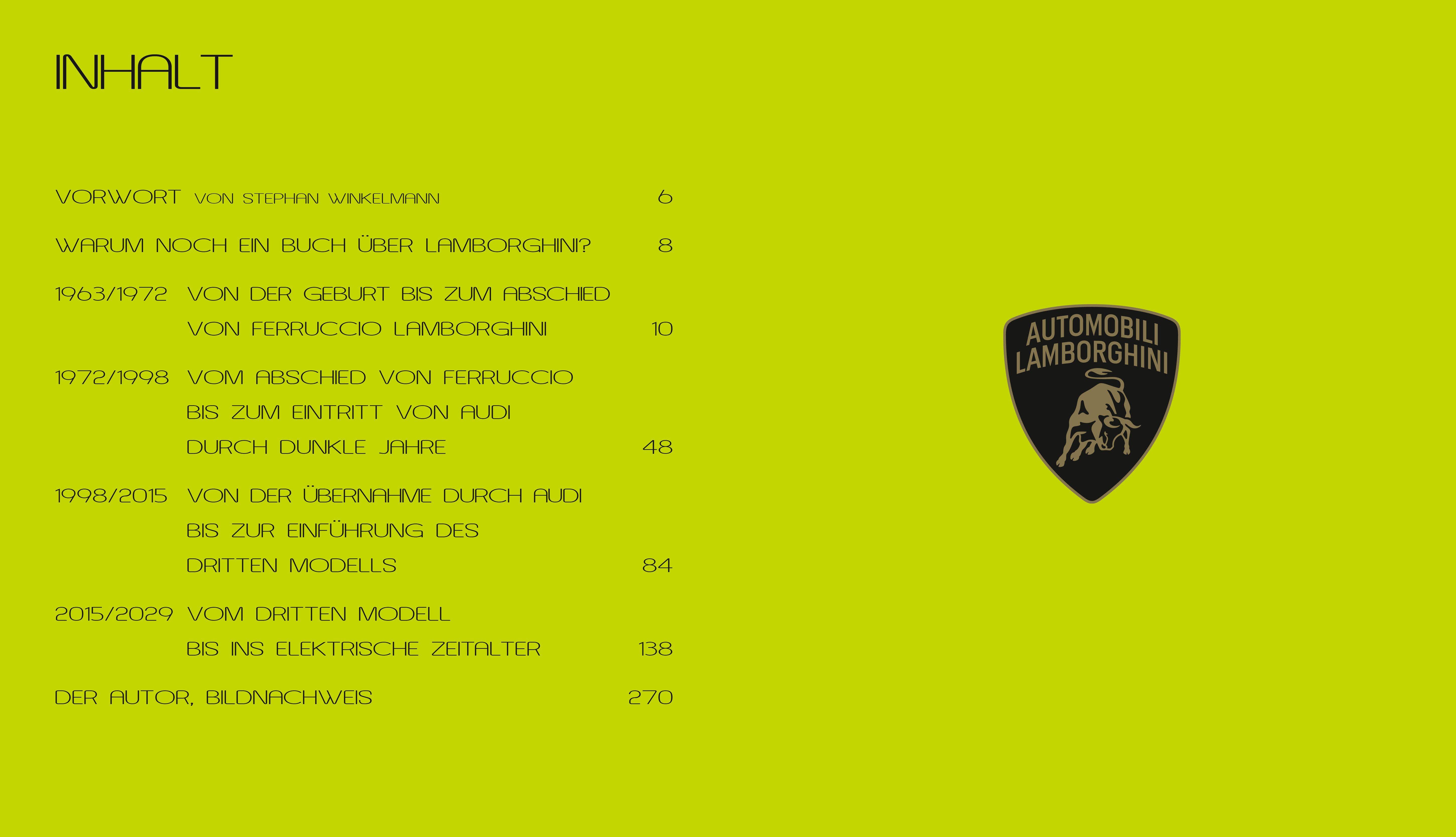 Beispielinhalt (Bild) Lamborghini