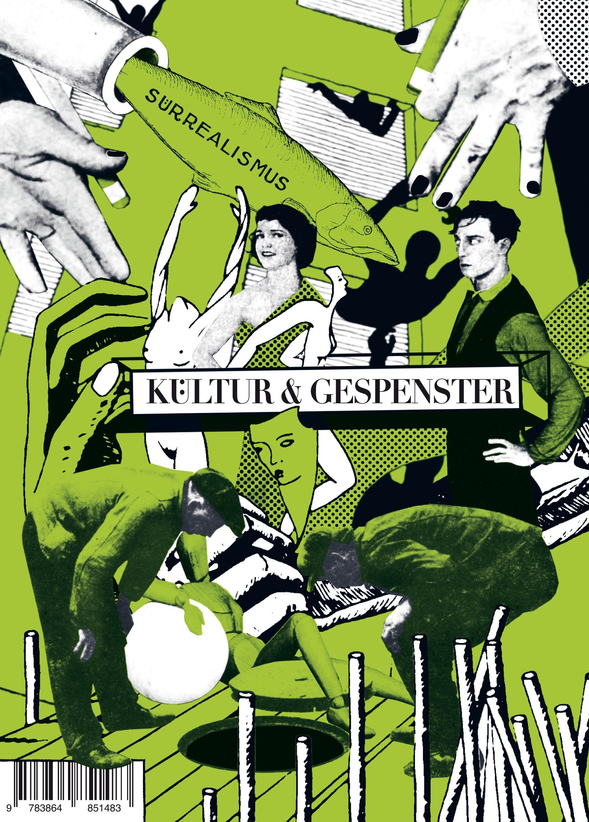 Vorderes Coverbild Kultur & Gespenster 22.  Surrealismus