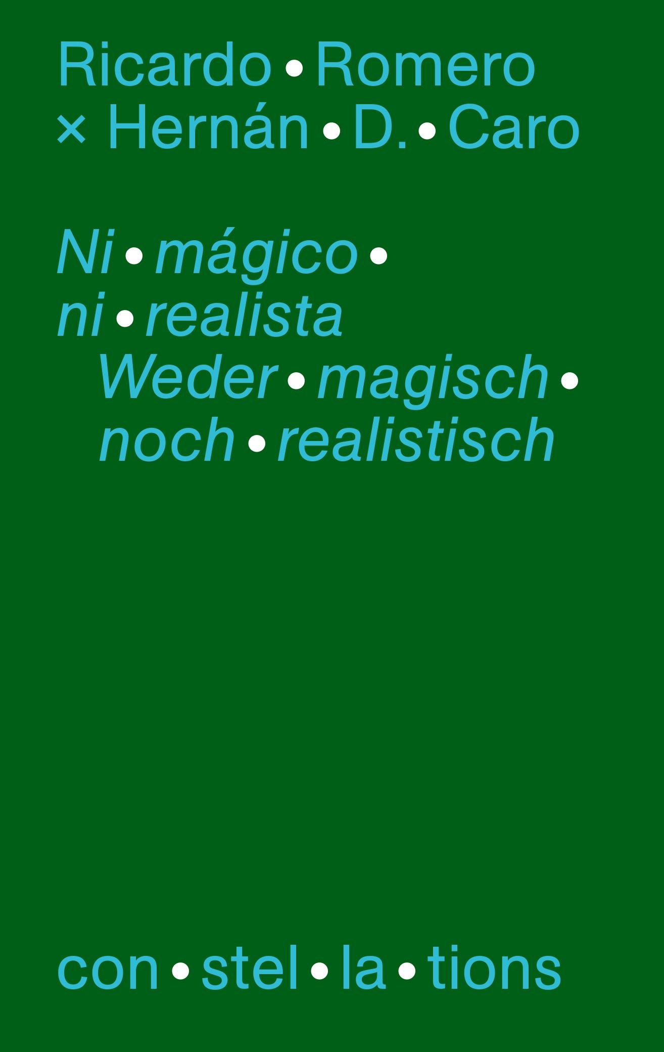 Vorderes Coverbild Ni mágicó ni realista - Sobre la hibridez de la nueva literatura latinoamericana / Weder magisch noch realistisch - Über die Hybridität neuer lateinamerikanischer Literatur