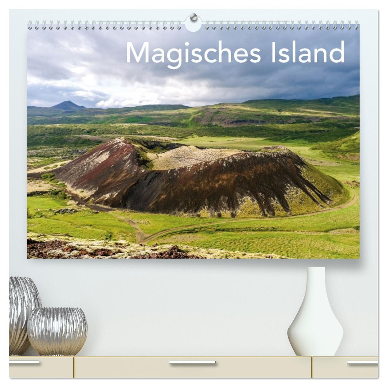 Vorderes Coverbild Magisches Island (hochwertiger Premium Wandkalender 2026 DIN A2 quer), Kunstdruck in Hochglanz