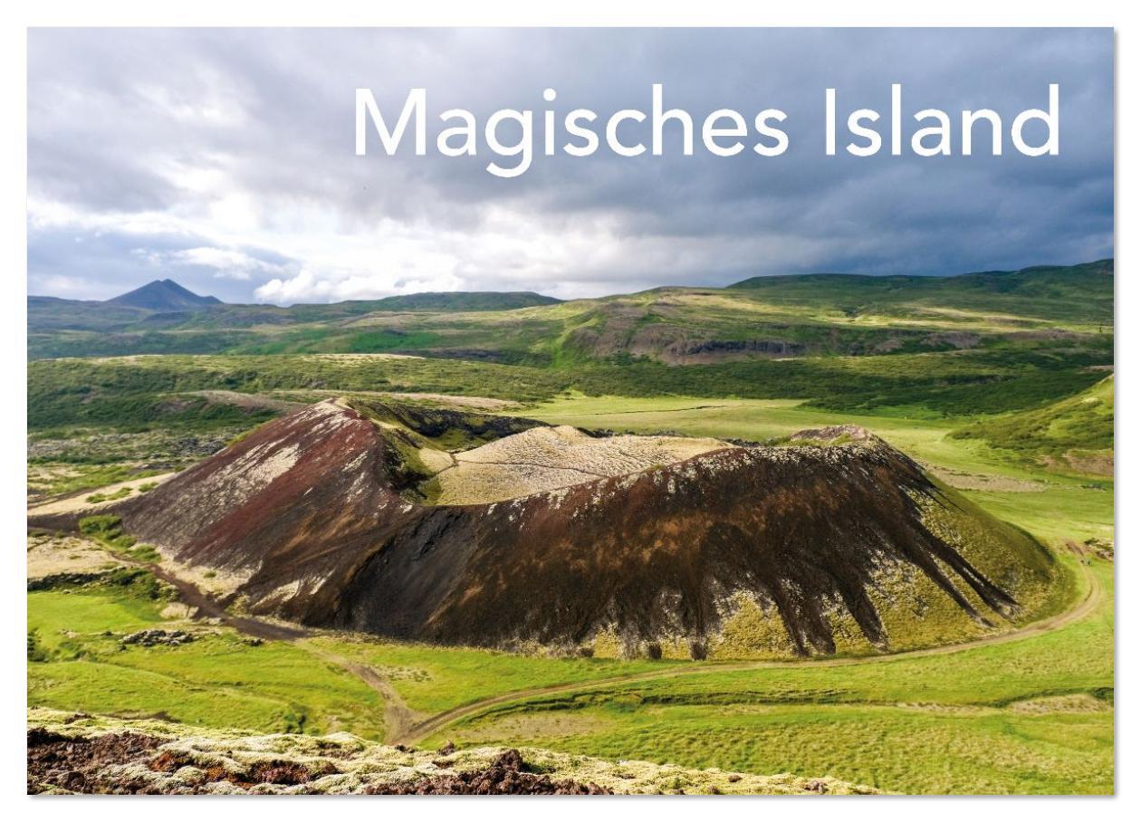 Vorderes Coverbild Magisches Island (Wandkalender 2026 DIN A4 quer), CALVENDO Monatskalender