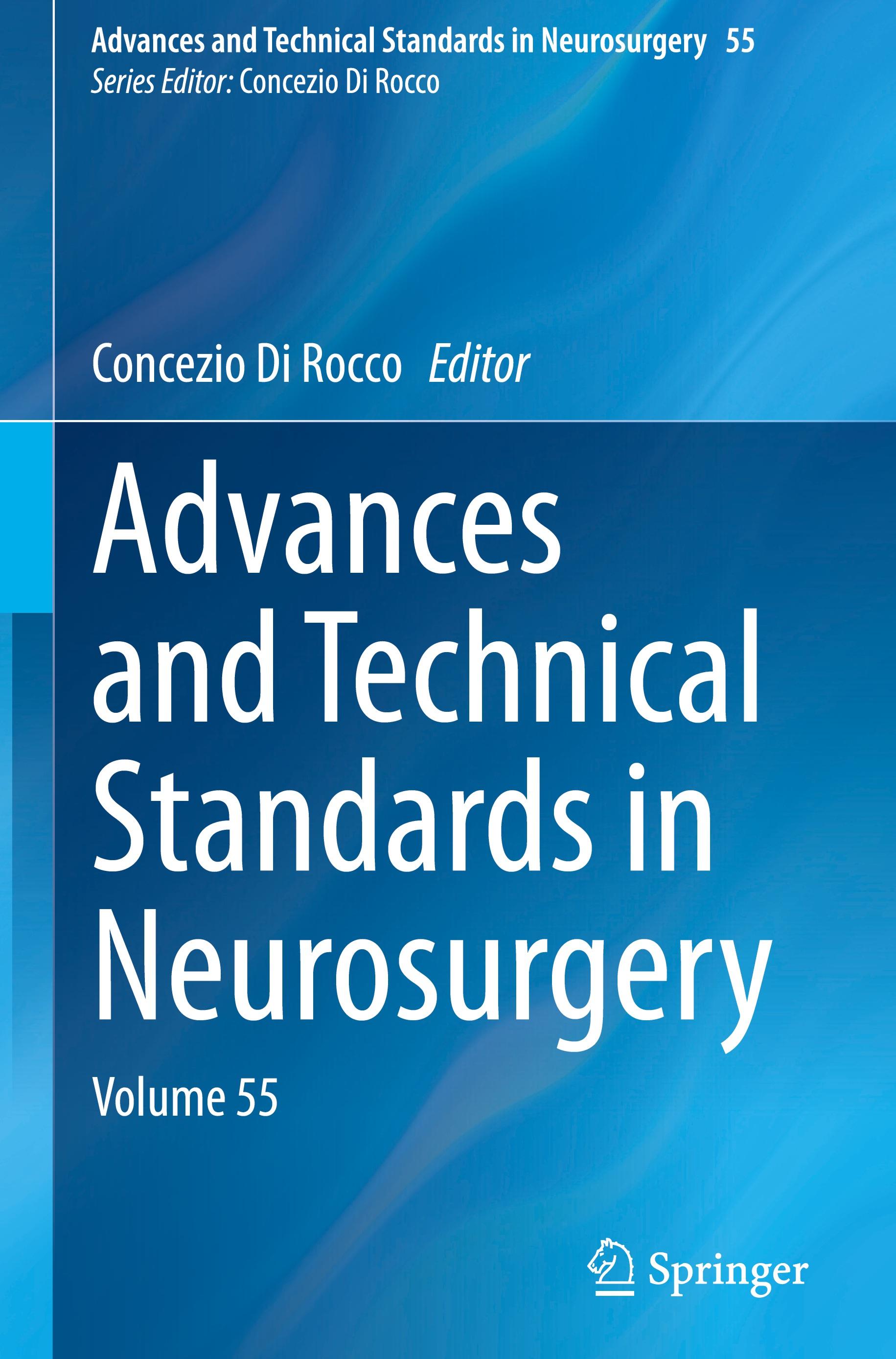 Vorderes Coverbild Advances and Technical Standards in Neurosurgery