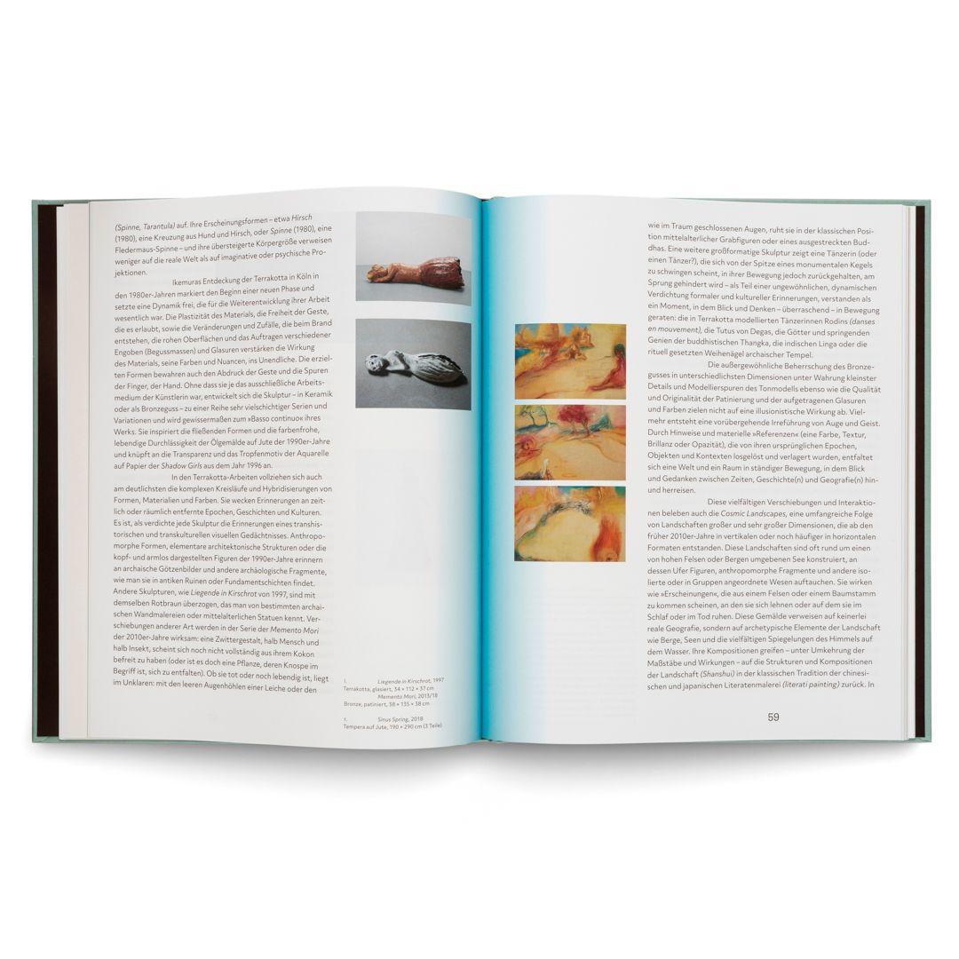 Beispielinhalt (Bild) Leiko Ikemura. Motherscape