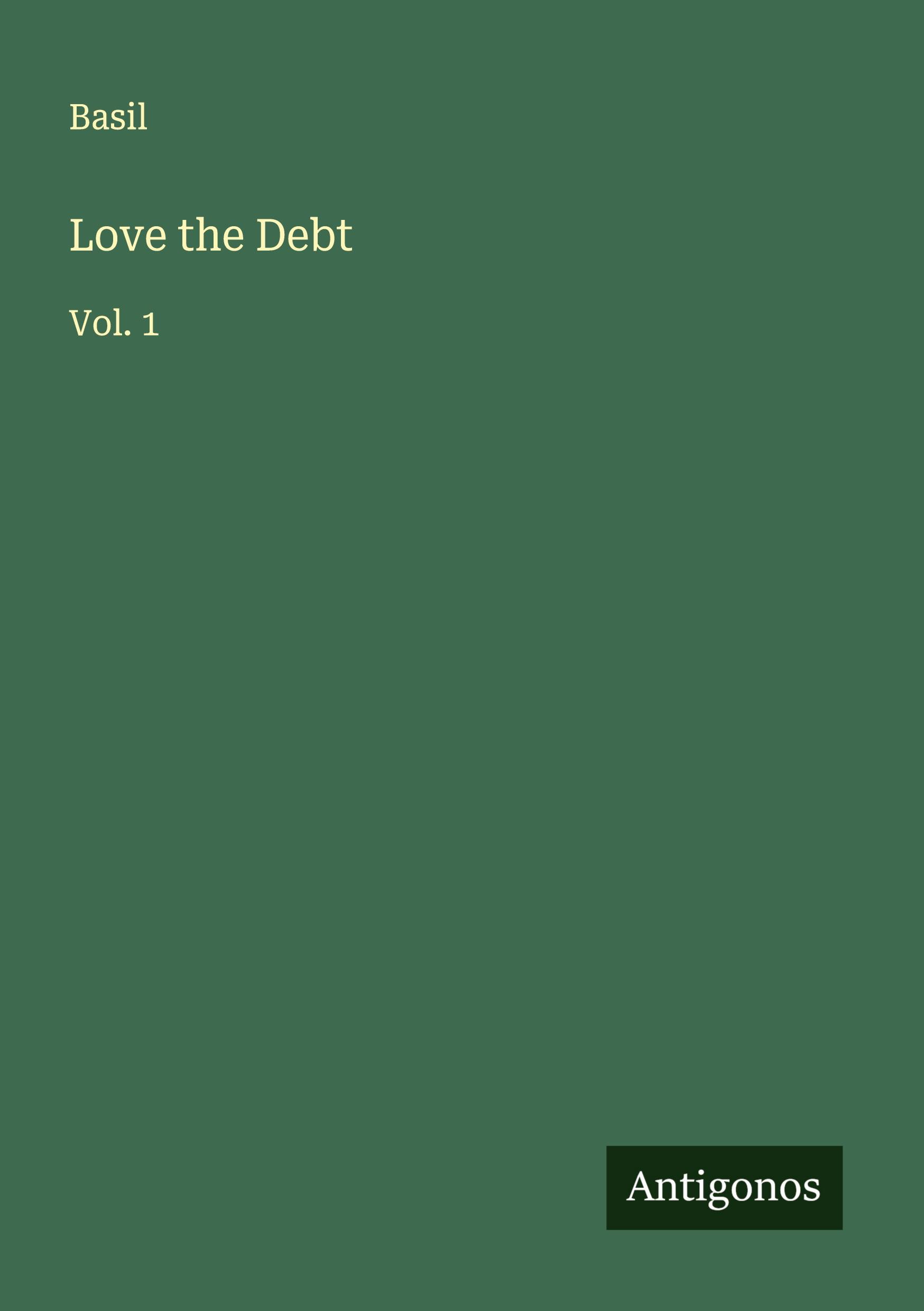 Vorderes Coverbild Love the Debt