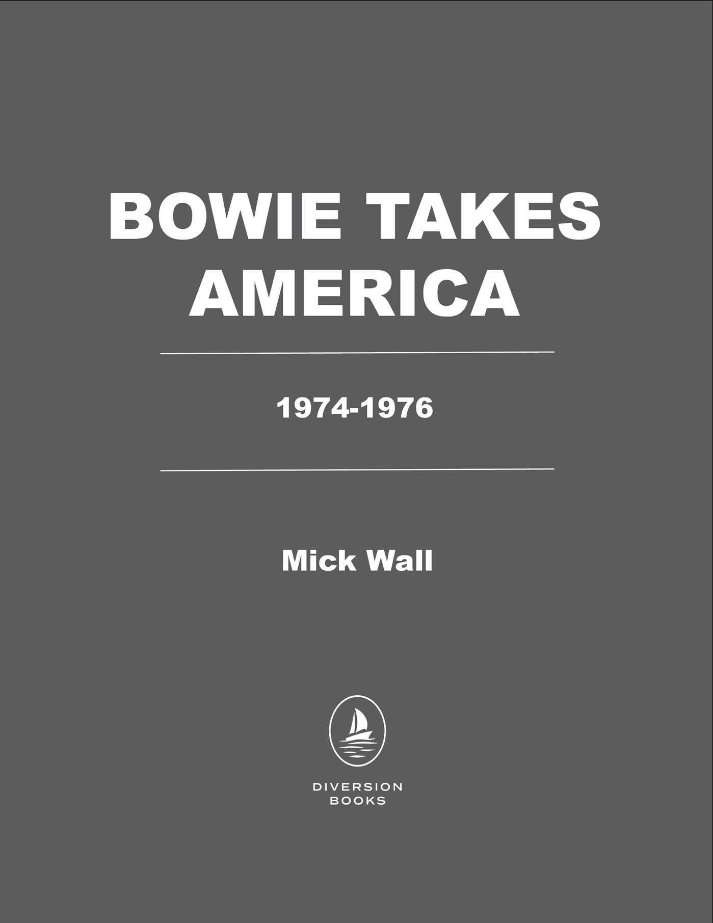 Vorderes Coverbild Bowie Takes America