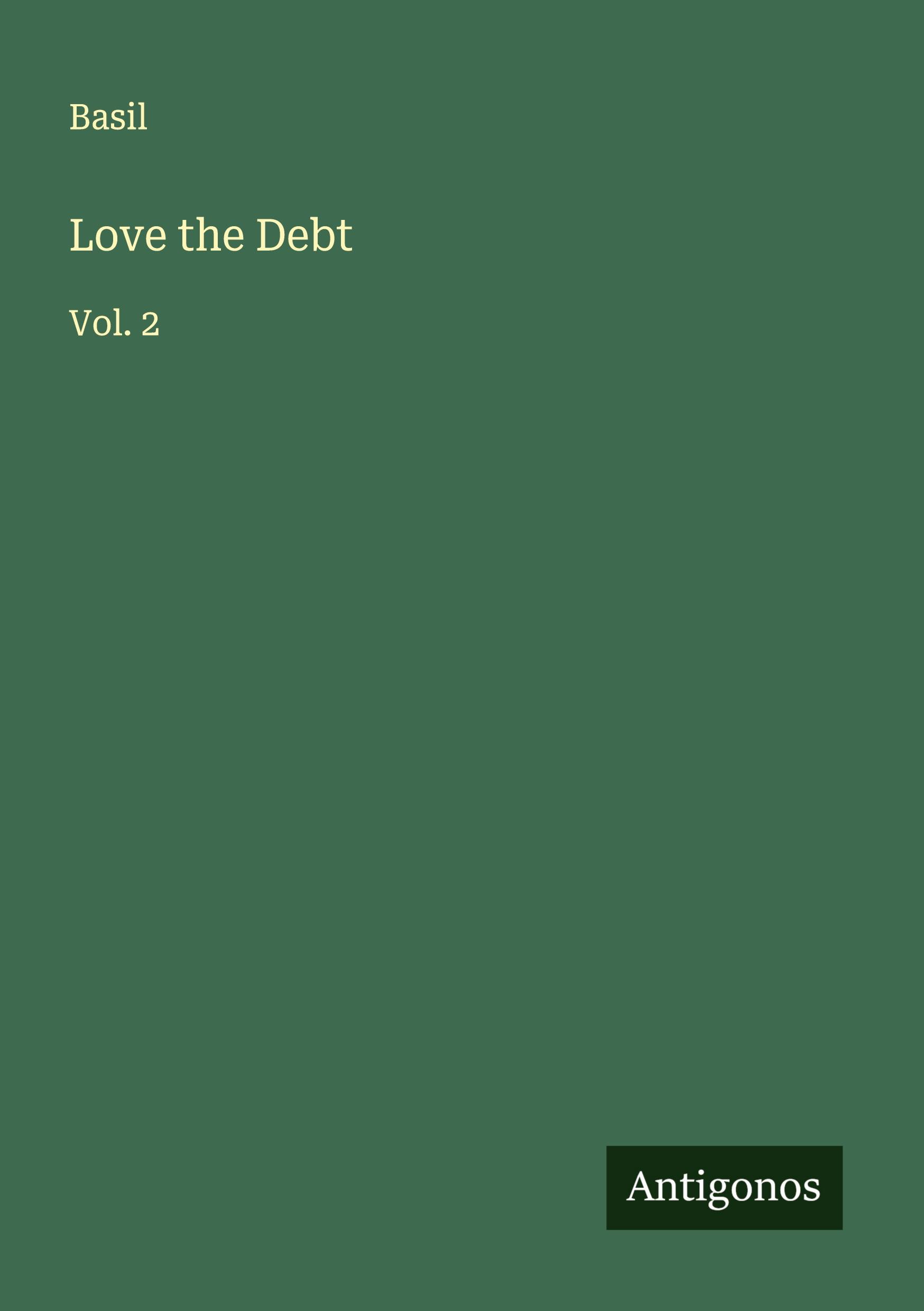 Vorderes Coverbild Love the Debt