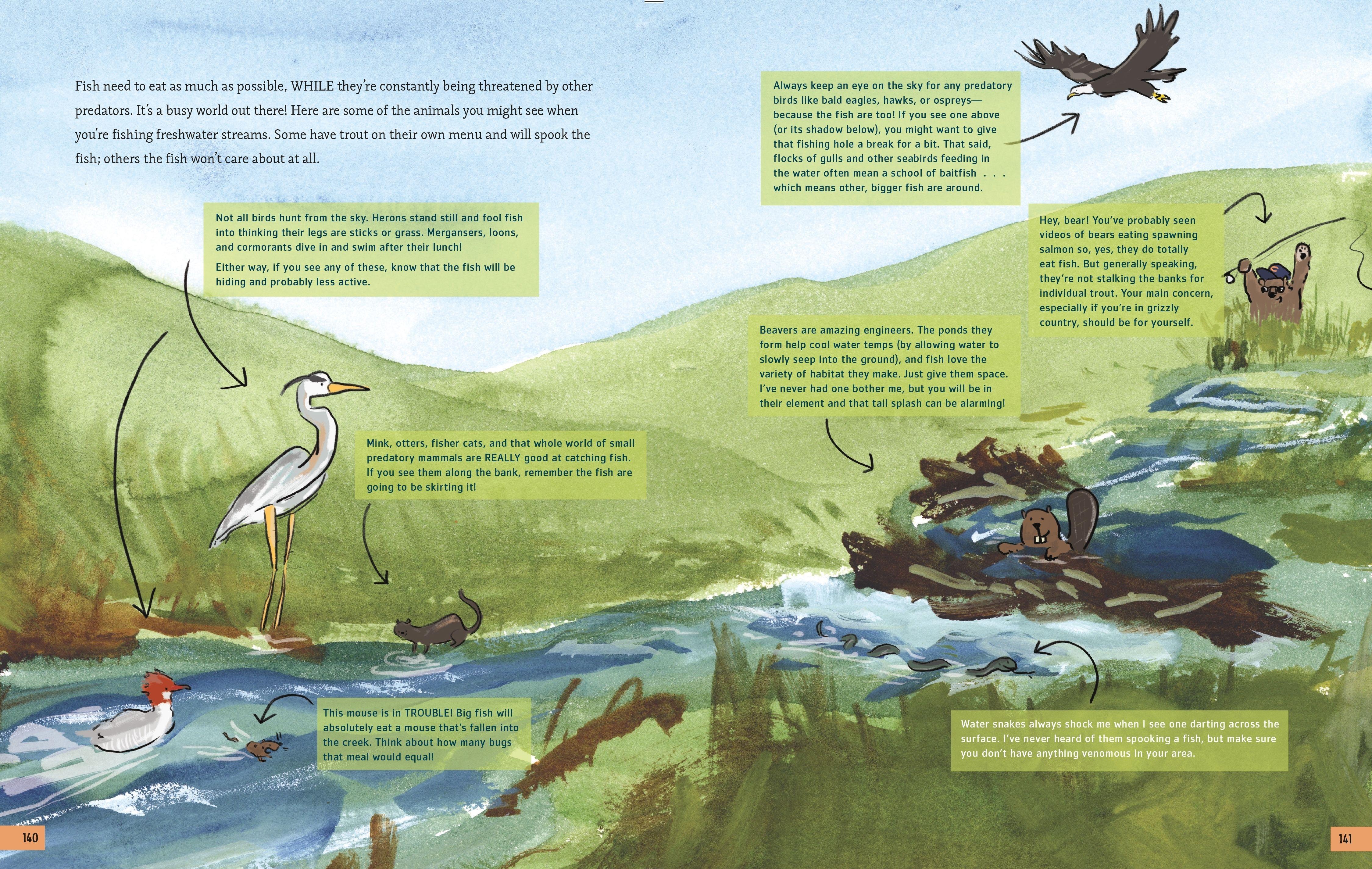 Beispielinhalt (Bild) The Fly Fishing Book