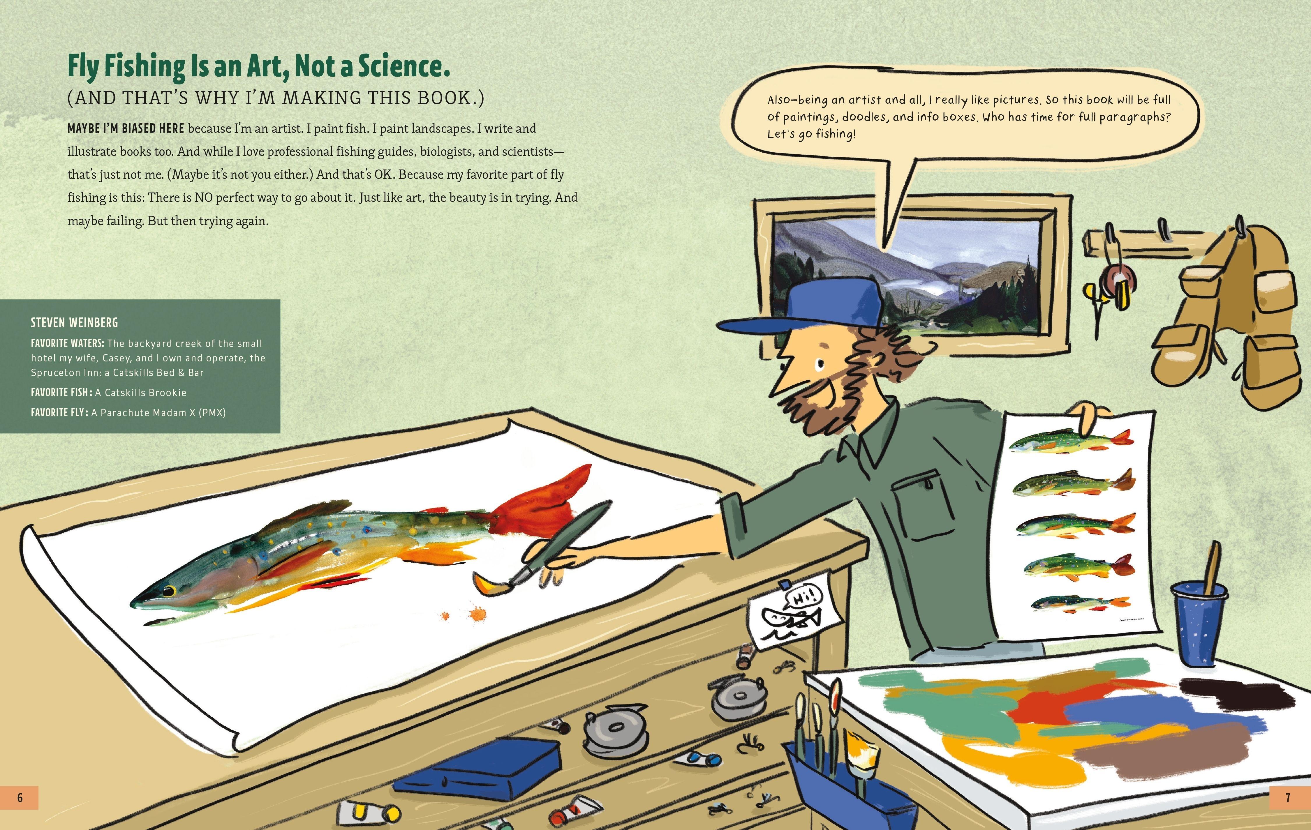 Beispielinhalt (Bild) The Fly Fishing Book
