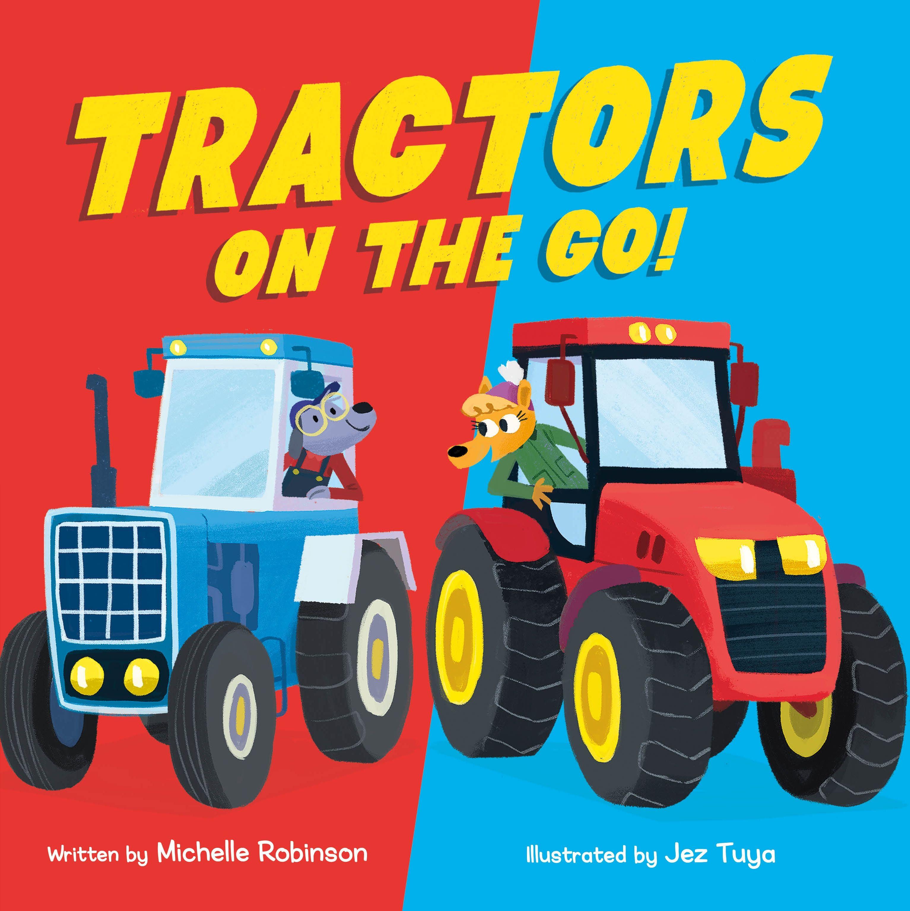 Vorderes Coverbild Tractors on the Go!
